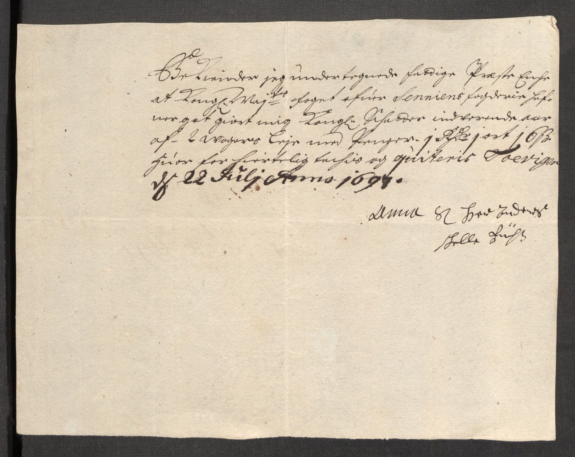 Rentekammeret inntil 1814, Reviderte regnskaper, Fogderegnskap, AV/RA-EA-4092/R68/L4754: Fogderegnskap Senja og Troms, 1697-1699, p. 64