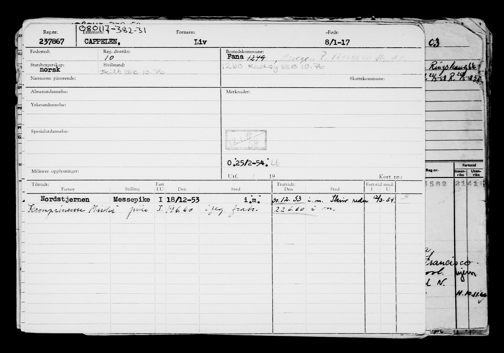 Direktoratet for sjømenn, AV/RA-S-3545/G/Gb/L0145: Hovedkort, 1917, p. 120