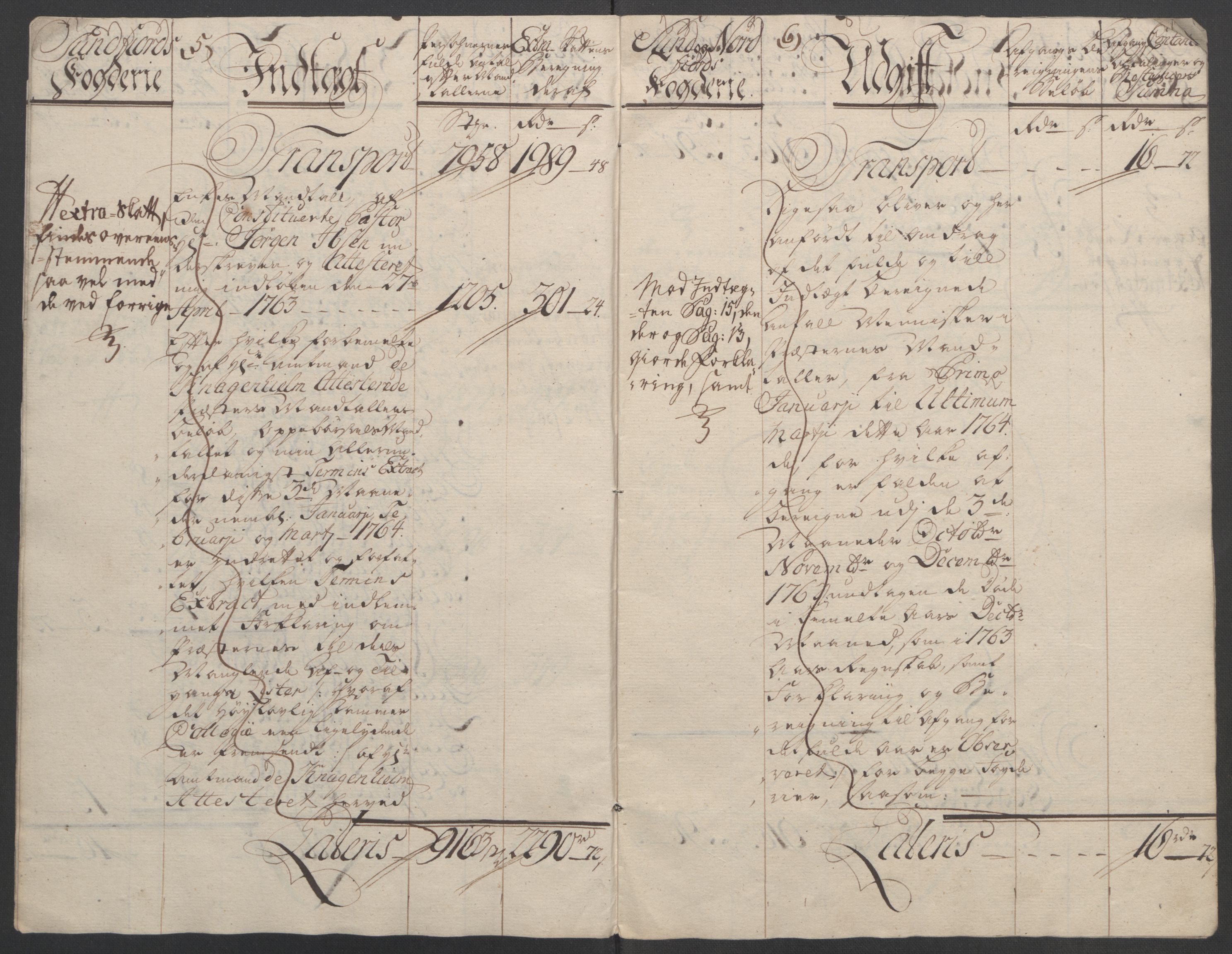 Rentekammeret inntil 1814, Reviderte regnskaper, Fogderegnskap, AV/RA-EA-4092/R53/L3550: Ekstraskatten Sunn- og Nordfjord, 1762-1771, p. 71