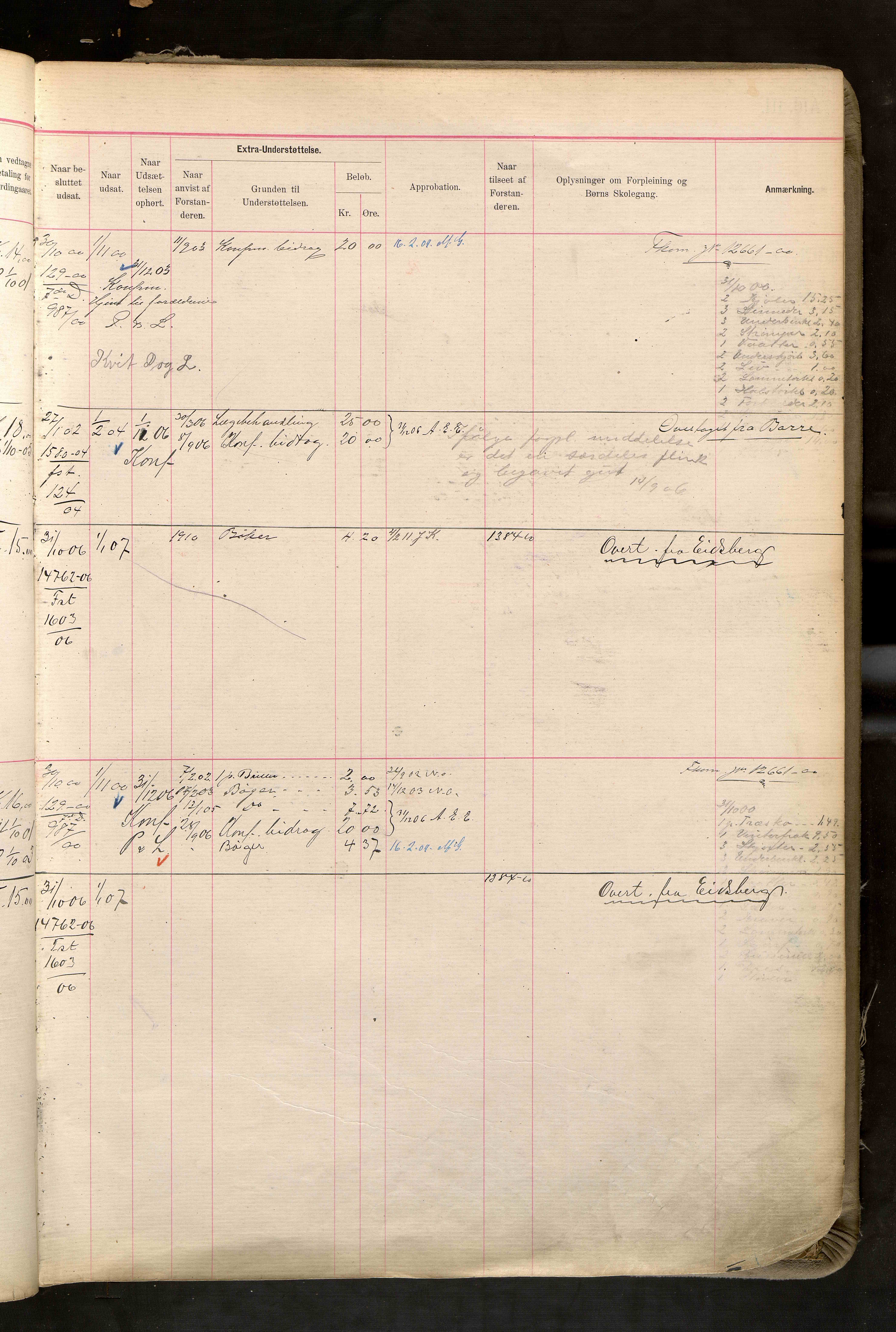 Fattigvesenet, OBA/A-20045/H/Hd/L0006: Manntallsprotokoll. Mnr. 501-1000, 1897-1910, p. 219