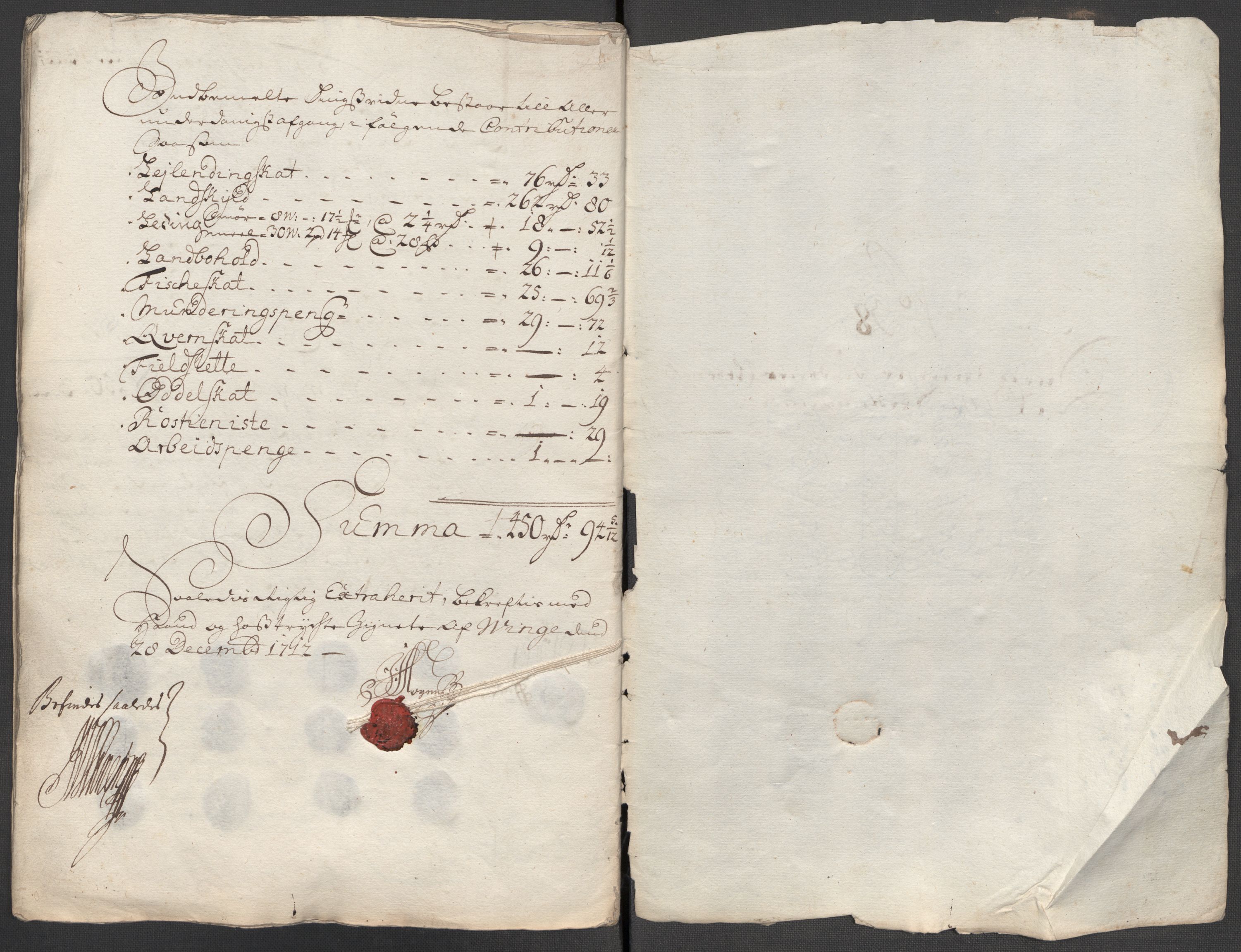 Rentekammeret inntil 1814, Reviderte regnskaper, Fogderegnskap, AV/RA-EA-4092/R62/L4202: Fogderegnskap Stjørdal og Verdal, 1712, p. 333