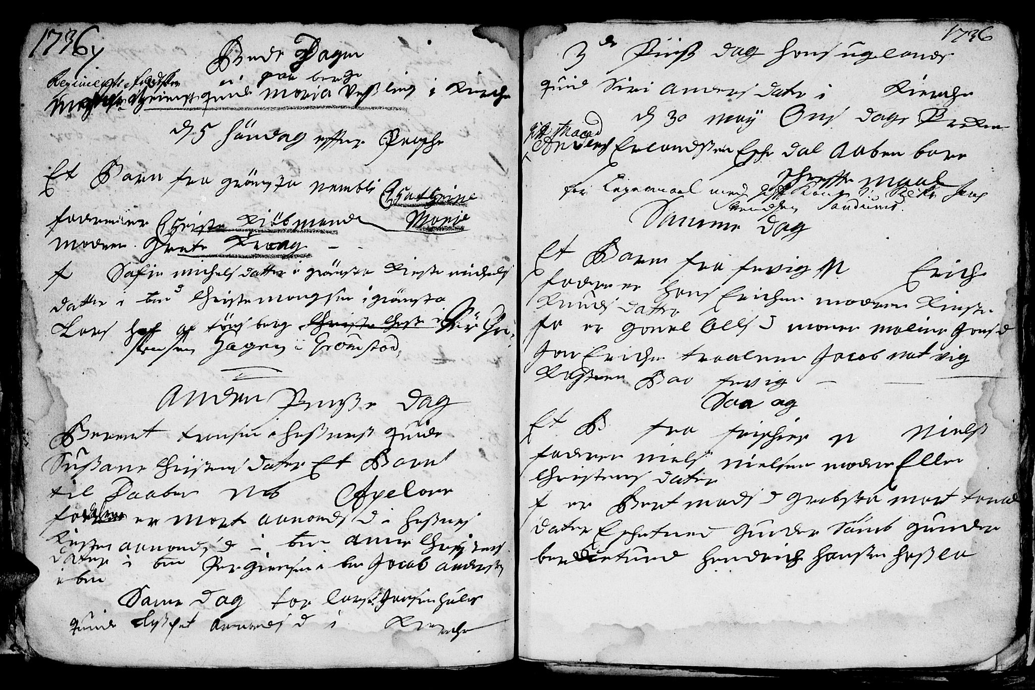 Fjære sokneprestkontor, AV/SAK-1111-0011/F/Fb/L0001: Parish register (copy) no. B 1, 1732-1750, p. 40