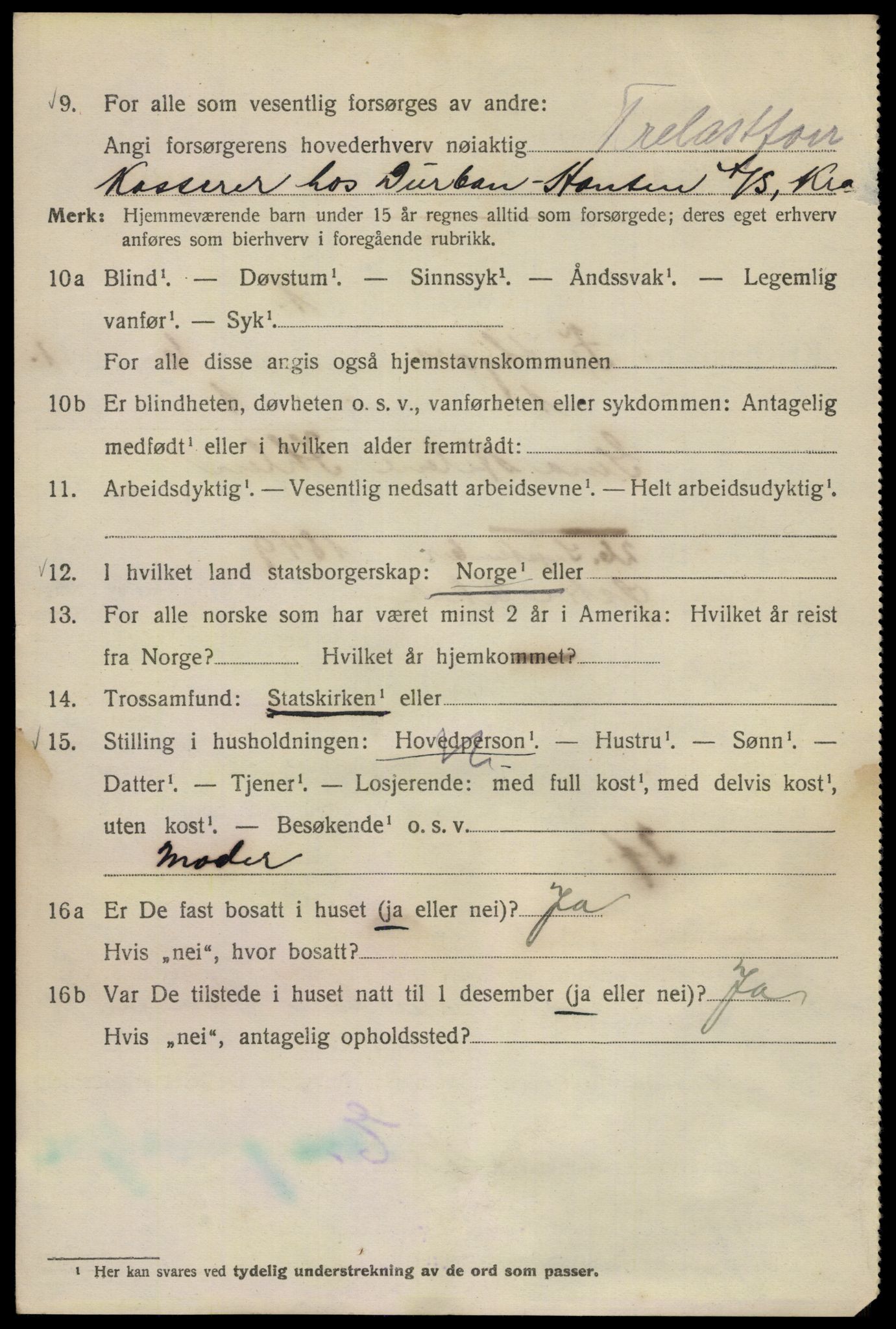 SAO, 1920 census for Kristiania, 1920, p. 238388