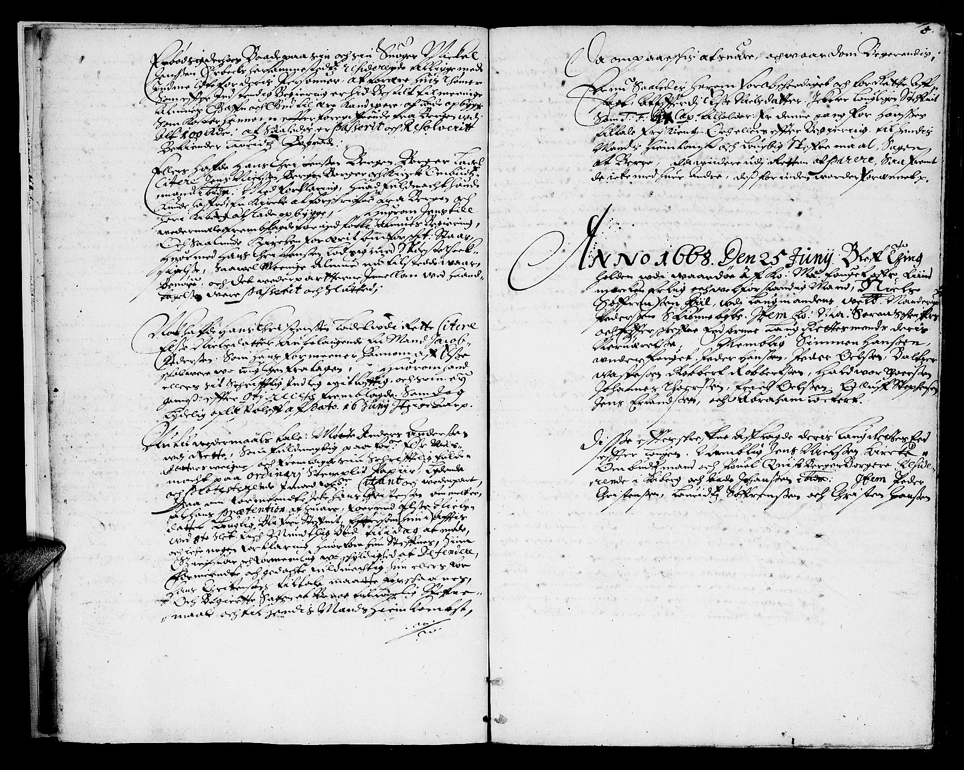 Finnmark sorenskriveri, AV/SATØ-S-0053/F/Fa/L0012: Justisprotokoller, 1668-1671, p. 4b-5a