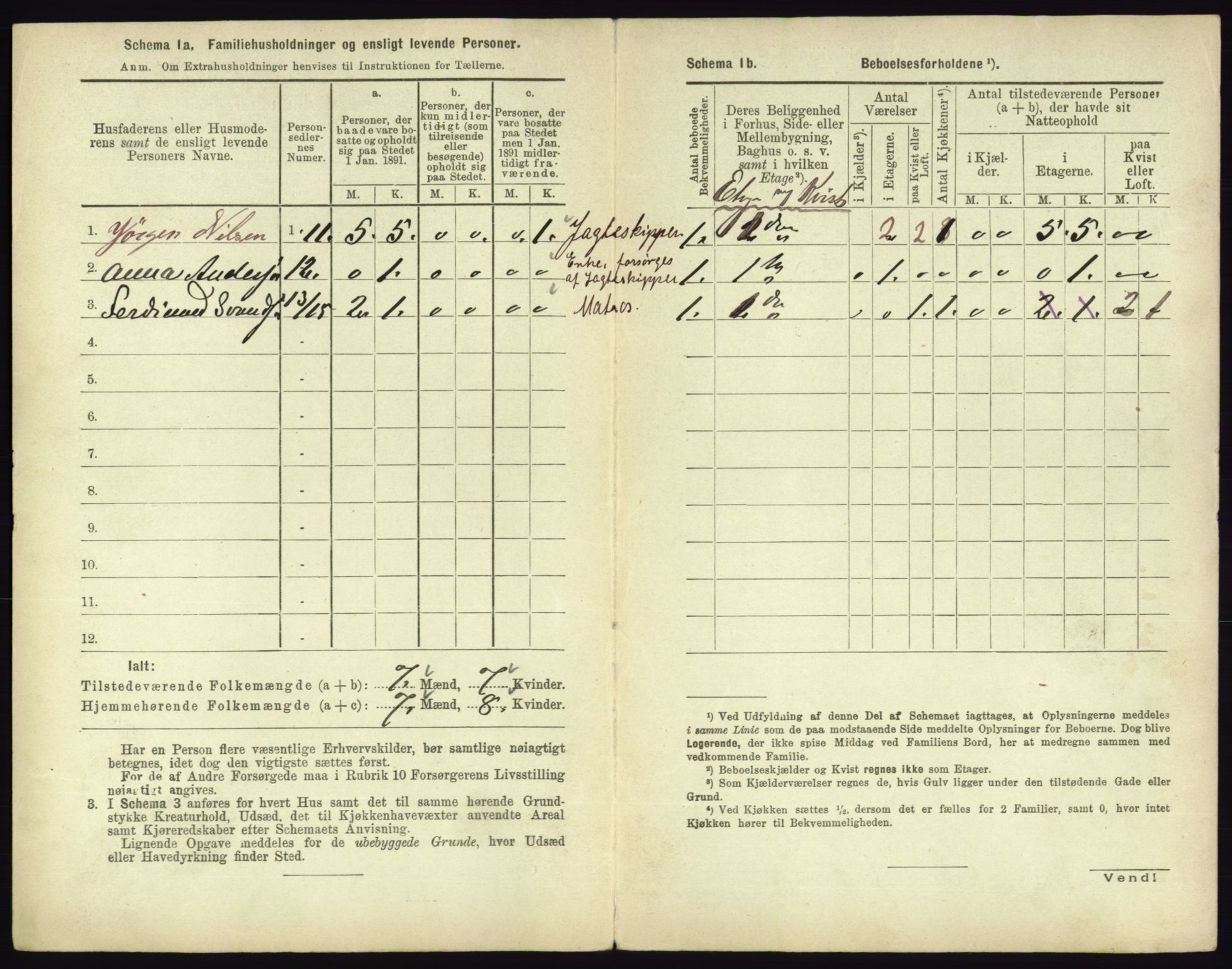 RA, 1891 census for 0602 Drammen, 1891, p. 3628