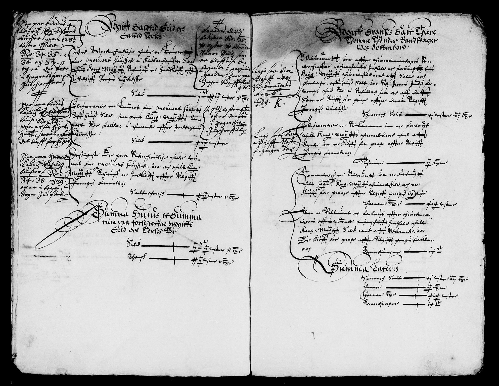 Rentekammeret inntil 1814, Reviderte regnskaper, Lensregnskaper, AV/RA-EA-5023/R/Rb/Rbw/L0049: Trondheim len, 1621-1633