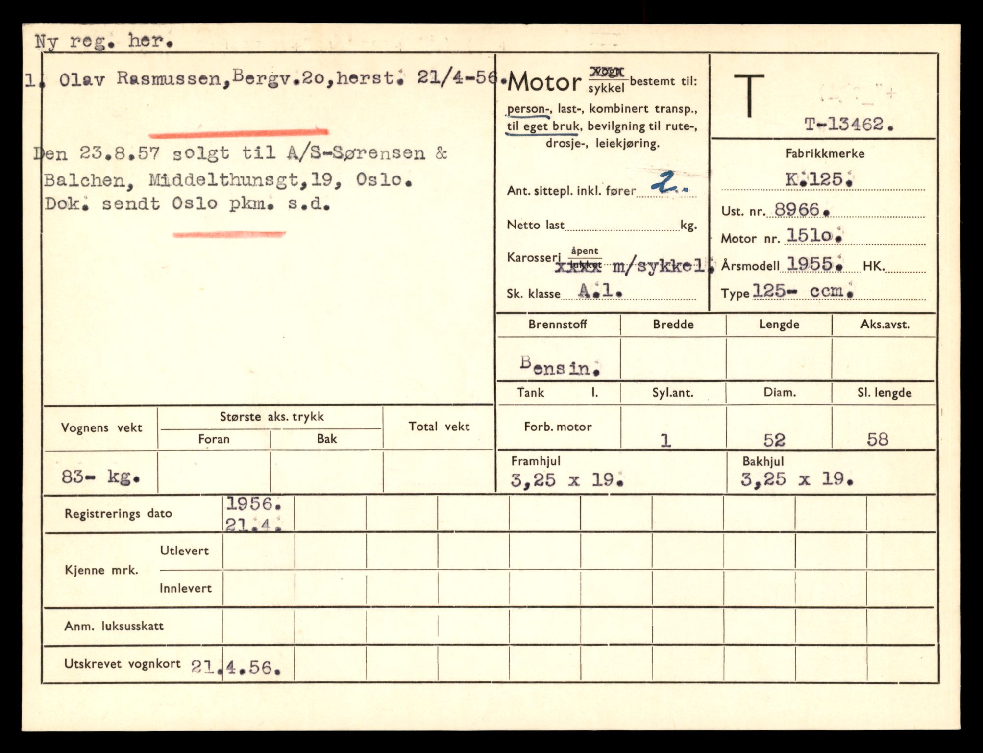 Møre og Romsdal vegkontor - Ålesund trafikkstasjon, AV/SAT-A-4099/F/Fe/L0039: Registreringskort for kjøretøy T 13361 - T 13530, 1927-1998, p. 1779