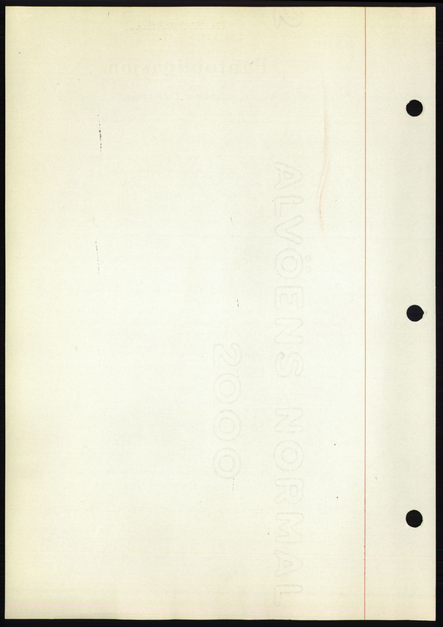 Nedenes sorenskriveri, AV/SAK-1221-0006/G/Gb/Gbb/L0004: Mortgage book no. B4, 1947-1947, Diary no: : 1490/1947