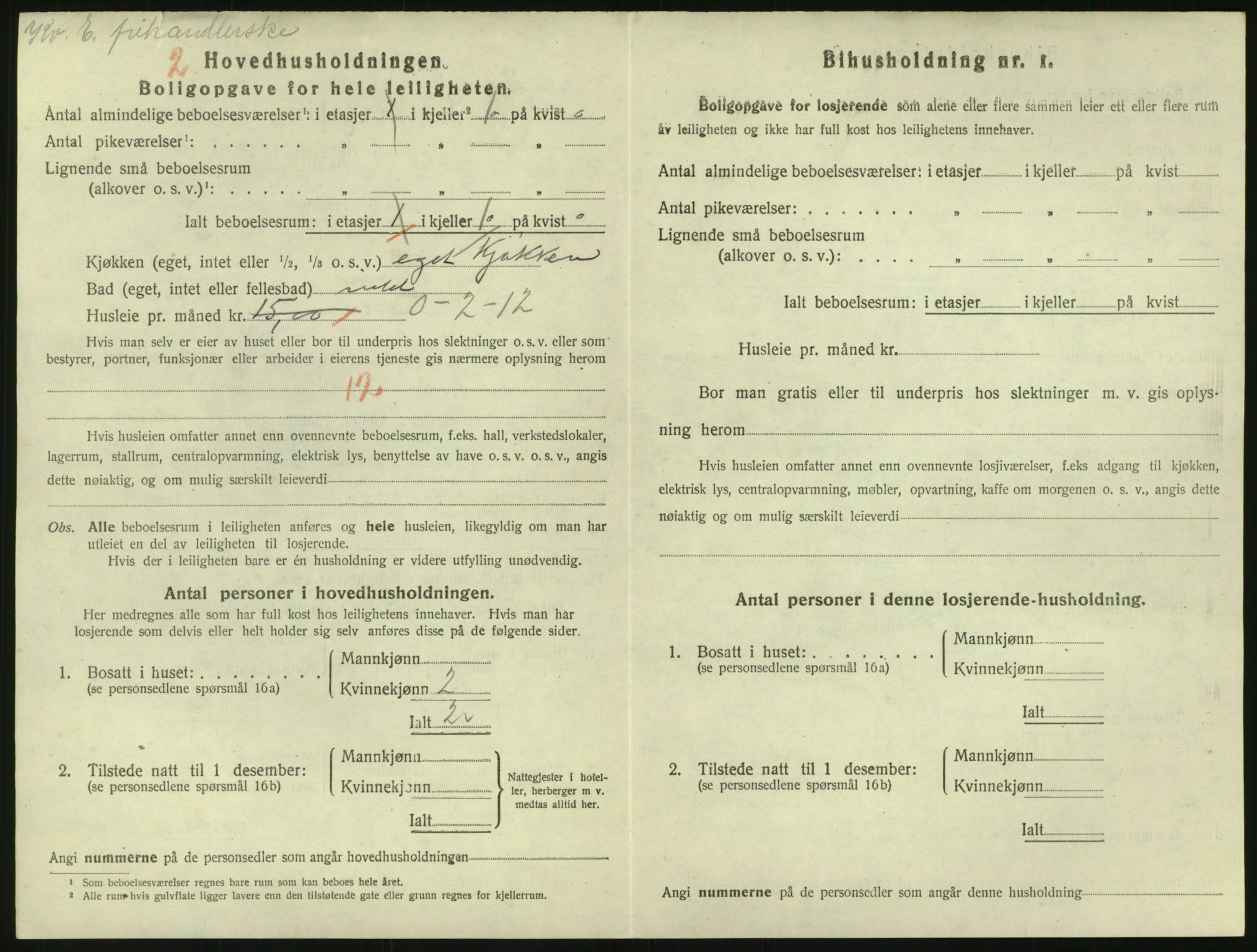 SAK, 1920 census for Risør, 1920, p. 1528