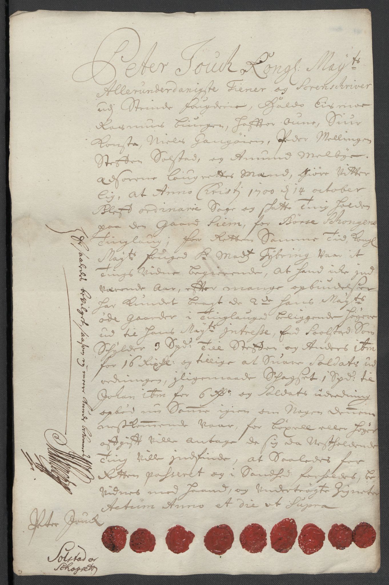 Rentekammeret inntil 1814, Reviderte regnskaper, Fogderegnskap, AV/RA-EA-4092/R61/L4107: Fogderegnskap Strinda og Selbu, 1698-1700, p. 426