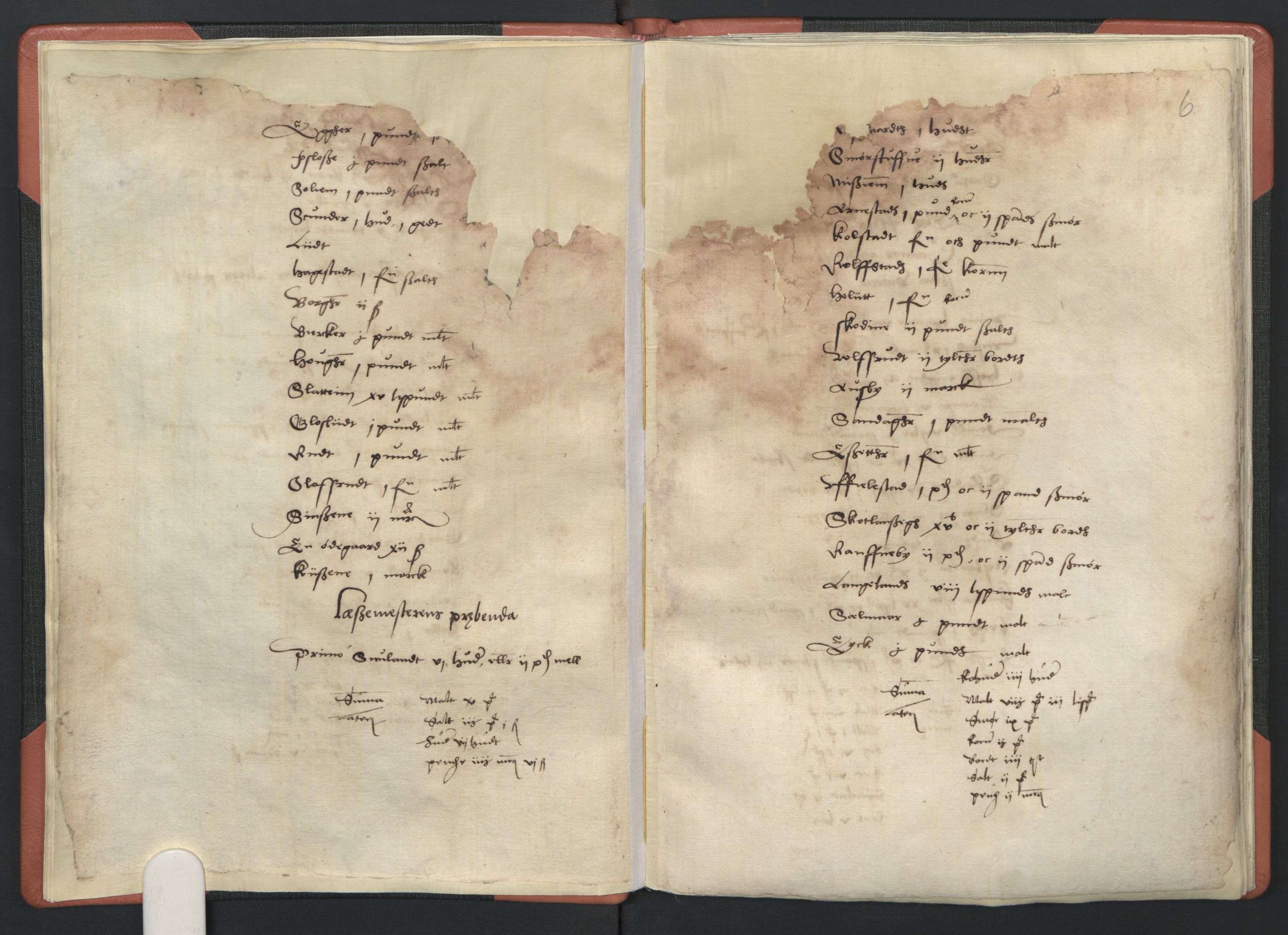 Rentekammeret inntil 1814, Reviderte regnskaper, Lensregnskaper, AV/RA-EA-5023/R/Ra/L0016: Kirke- og klostergods, kommunegods m.m., 1549-1555;   Bergverksregnskap, 1540-1541, 1540-1555