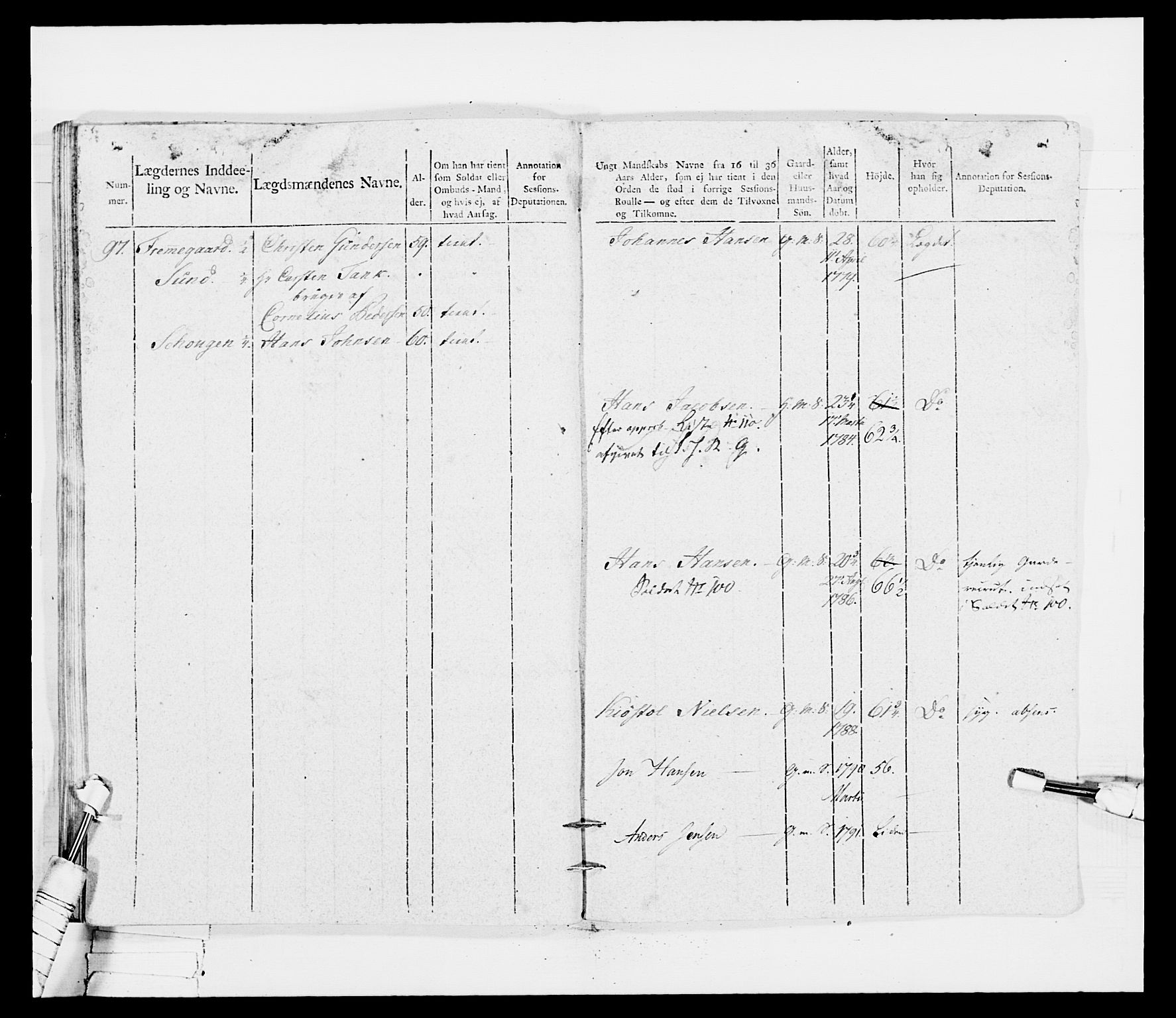 Generalitets- og kommissariatskollegiet, Det kongelige norske kommissariatskollegium, AV/RA-EA-5420/E/Eh/L0030a: Sønnafjelske gevorbne infanteriregiment, 1807, p. 349