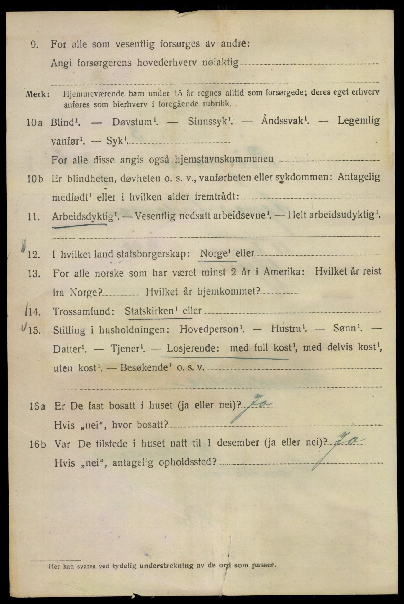 SAO, 1920 census for Kristiania, 1920, p. 458716