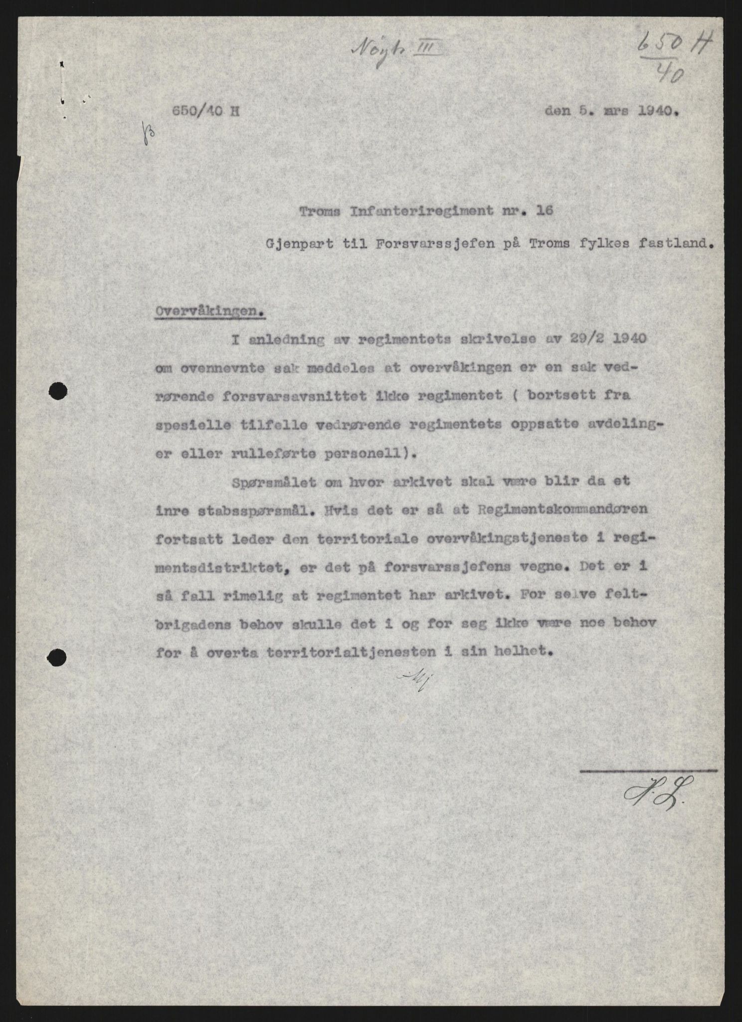 Forsvaret, Forsvarets krigshistoriske avdeling, AV/RA-RAFA-2017/Y/Yb/L0130: II-C-11-600  -  6. Divisjon / 6. Distriktskommando, 1940, p. 571