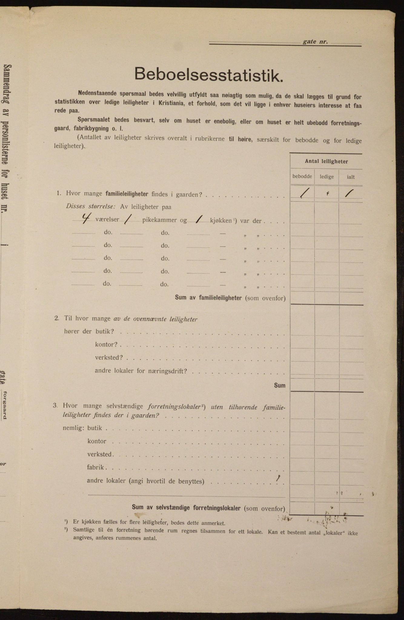 OBA, Municipal Census 1912 for Kristiania, 1912, p. 106940