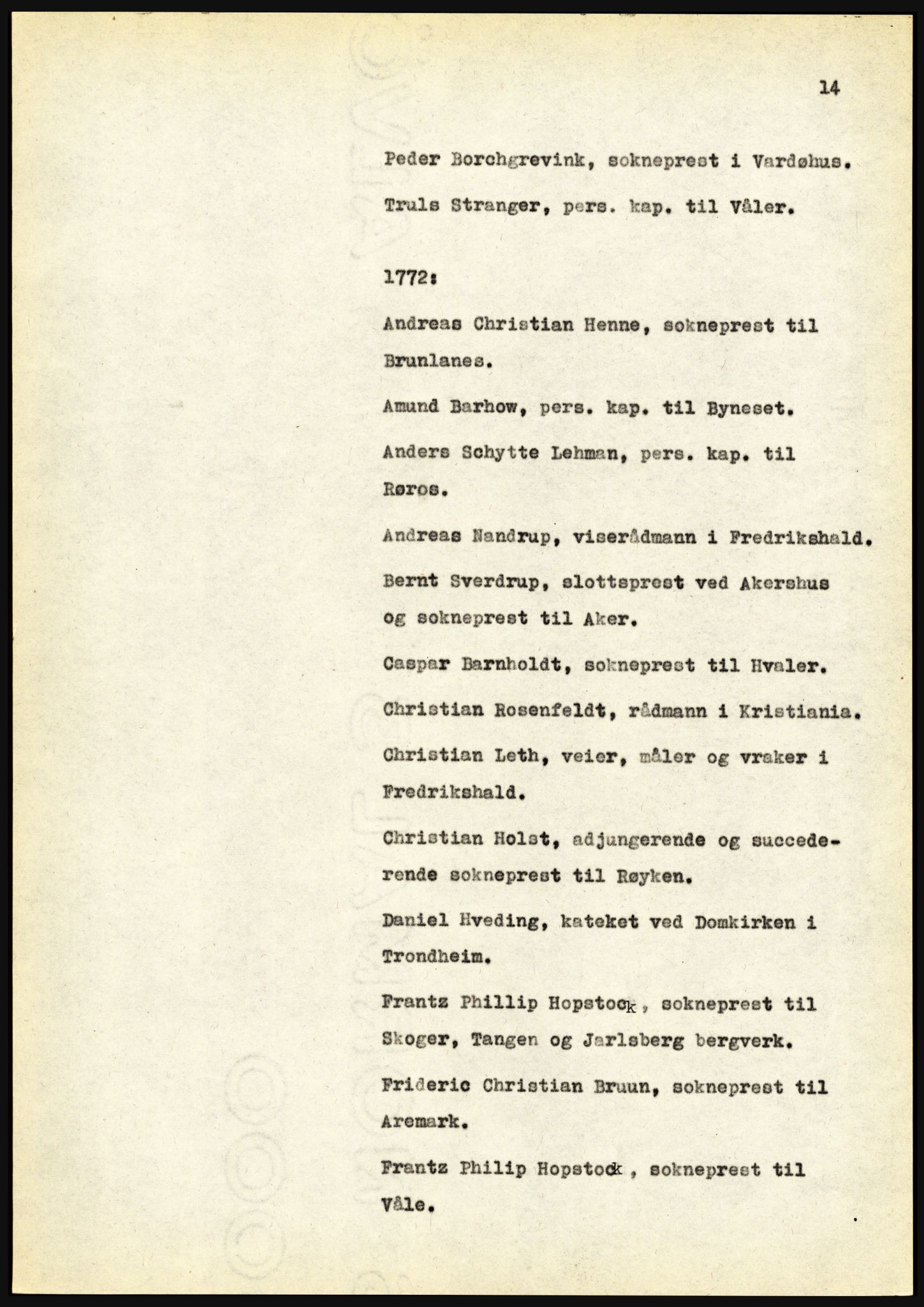 Riksarkivet, Seksjon for eldre arkiv og spesialsamlinger, AV/RA-EA-6797/H/Ha, 1953, p. 14