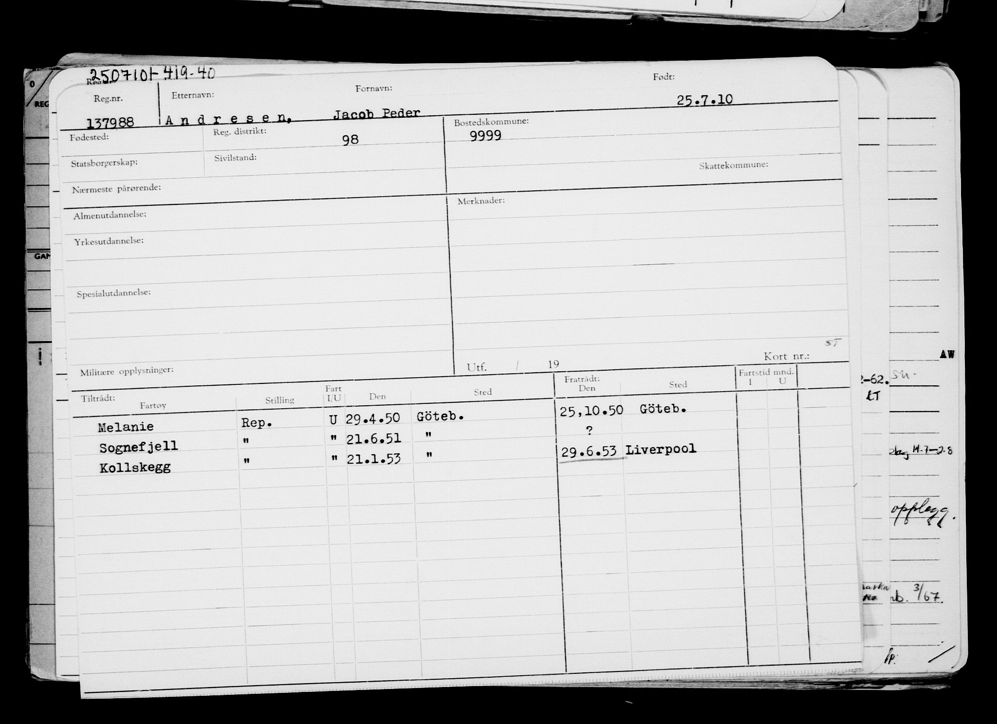 Direktoratet for sjømenn, AV/RA-S-3545/G/Gb/L0090: Hovedkort, 1910, p. 894