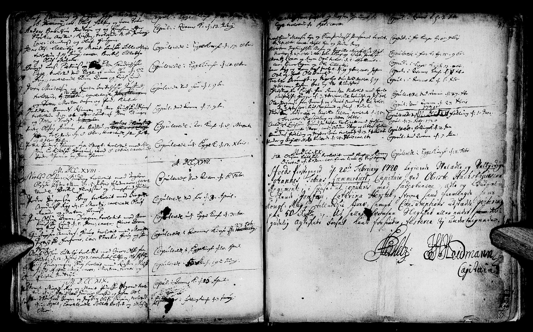Ministerialprotokoller, klokkerbøker og fødselsregistre - Nord-Trøndelag, SAT/A-1458/746/L0439: Parish register (official) no. 746A01, 1688-1759, p. 97