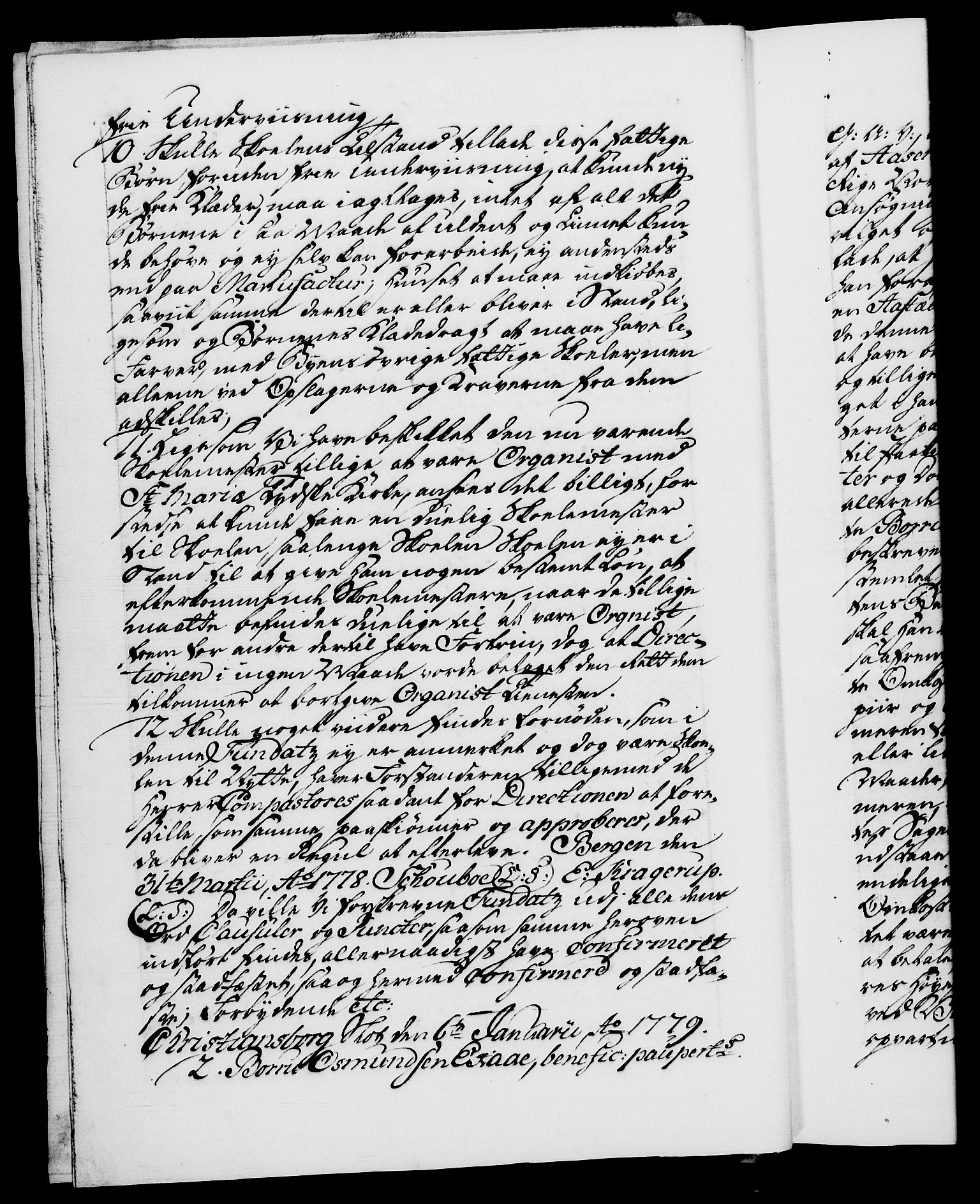 Danske Kanselli 1572-1799, RA/EA-3023/F/Fc/Fca/Fcaa/L0048: Norske registre, 1779-1781, p. 2b