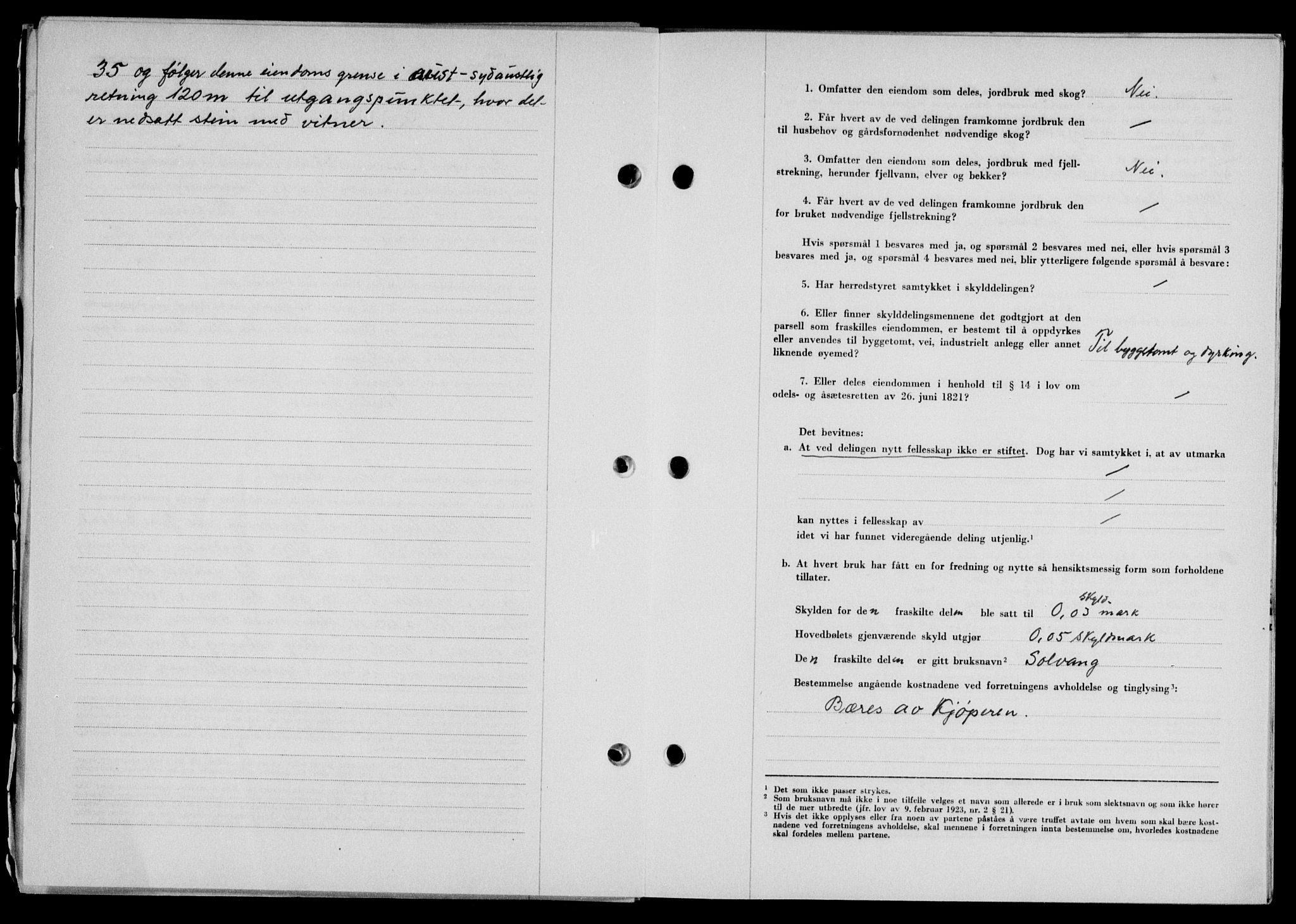 Lofoten sorenskriveri, SAT/A-0017/1/2/2C/L0019a: Mortgage book no. 19a, 1948-1948, Diary no: : 2596/1948