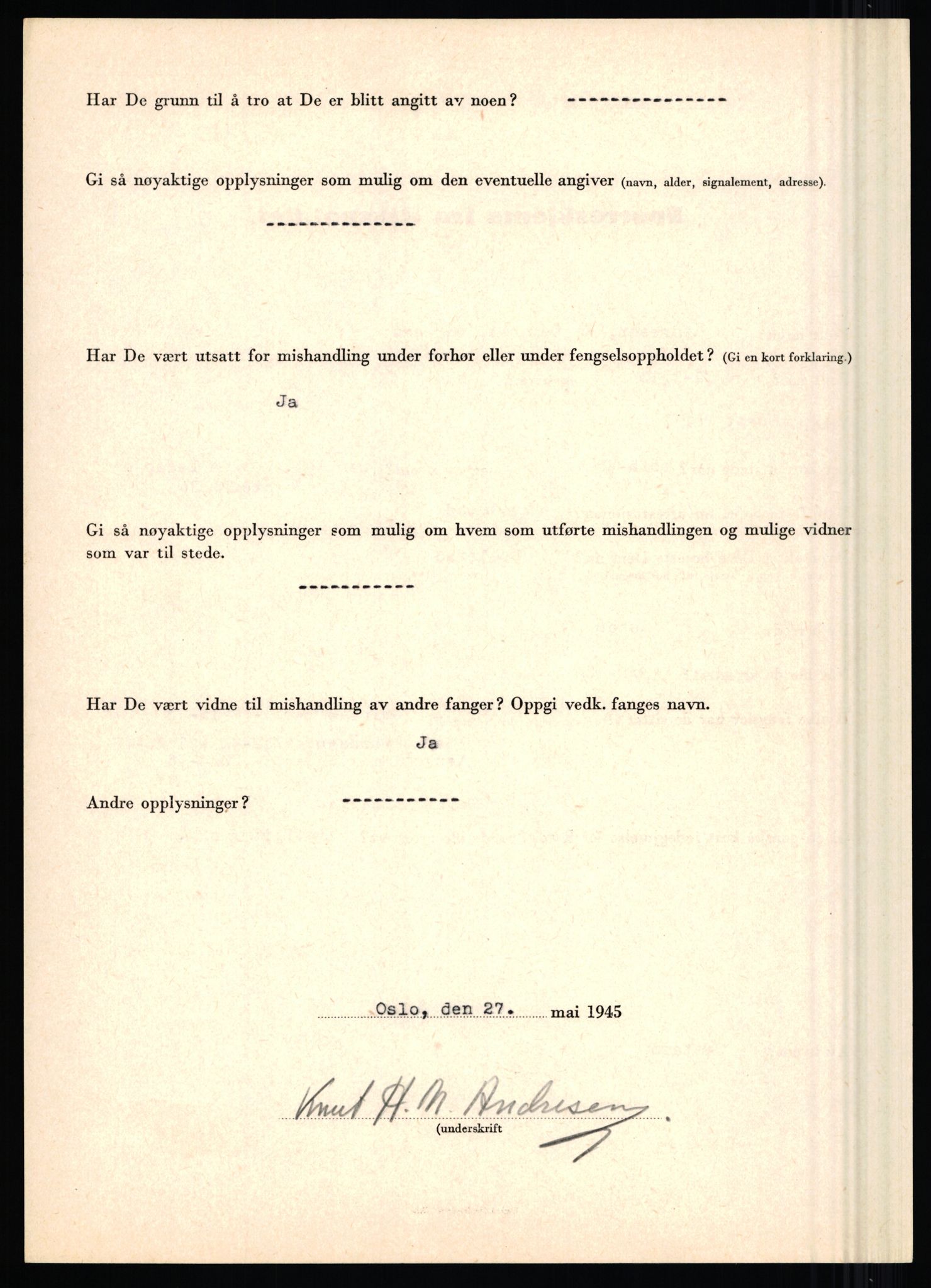 Rikspolitisjefen, AV/RA-S-1560/L/L0001: Abelseth, Rudolf - Berentsen, Odd, 1940-1945, p. 722