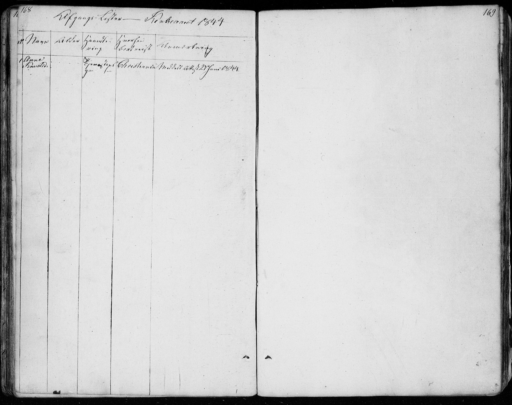 Ådal kirkebøker, SAKO/A-248/G/Ga/L0002: Parish register (copy) no. I 2, 1840-1861, p. 168-169