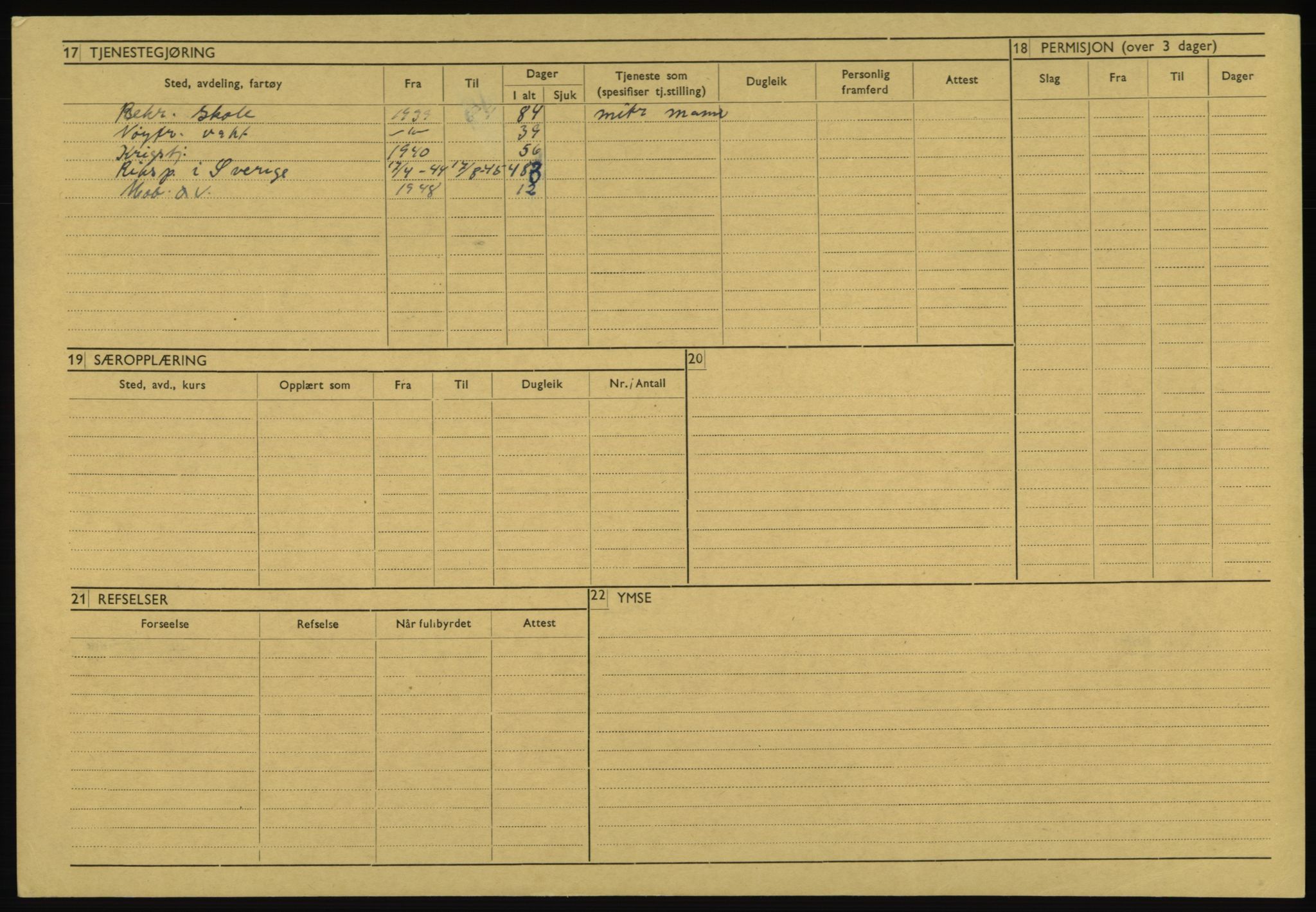 Forsvaret, Troms infanteriregiment nr. 16, AV/RA-RAFA-3146/P/Pa/L0023: Rulleblad for regimentets menige mannskaper, årsklasse 1939, 1939, p. 1360