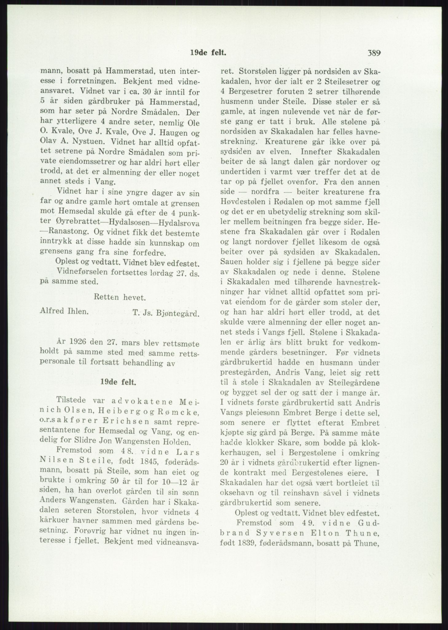 Høyfjellskommisjonen, AV/RA-S-1546/X/Xa/L0001: Nr. 1-33, 1909-1953, p. 5445