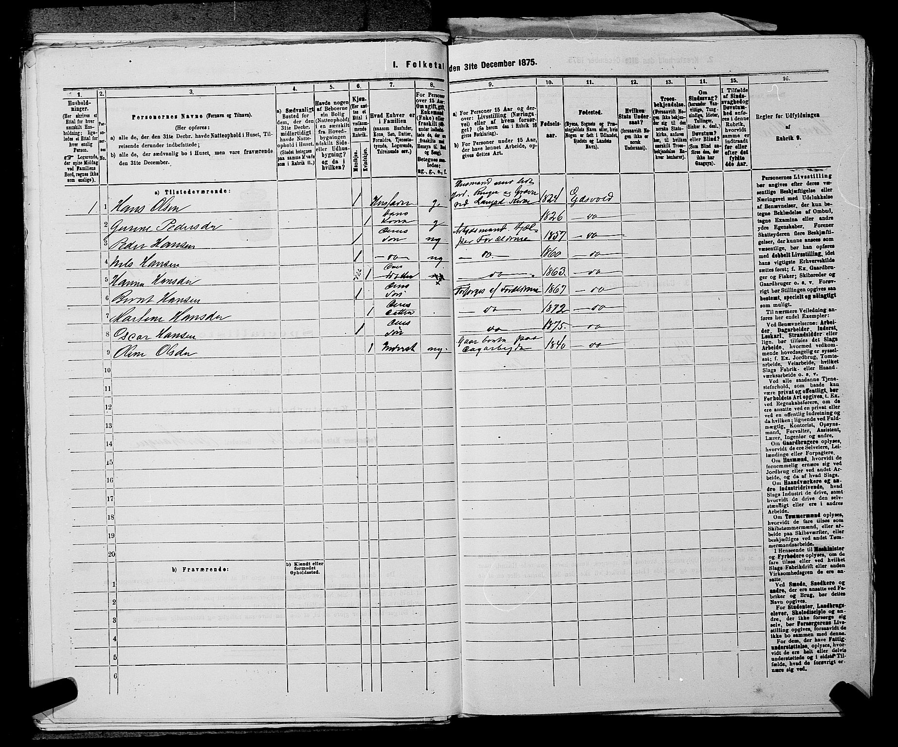 RA, 1875 census for 0237P Eidsvoll, 1875, p. 753