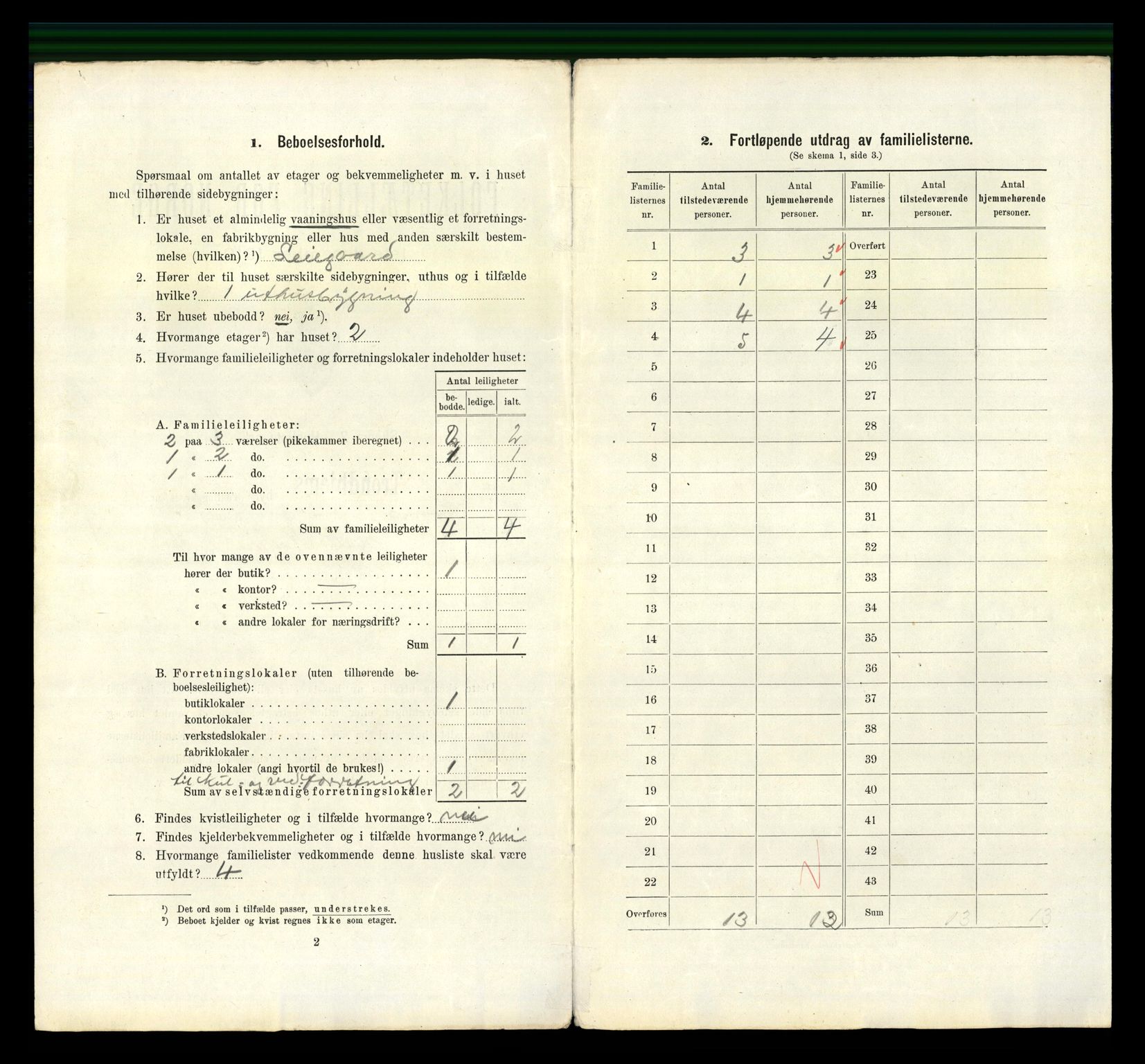 RA, 1910 census for Trondheim, 1910, p. 2674