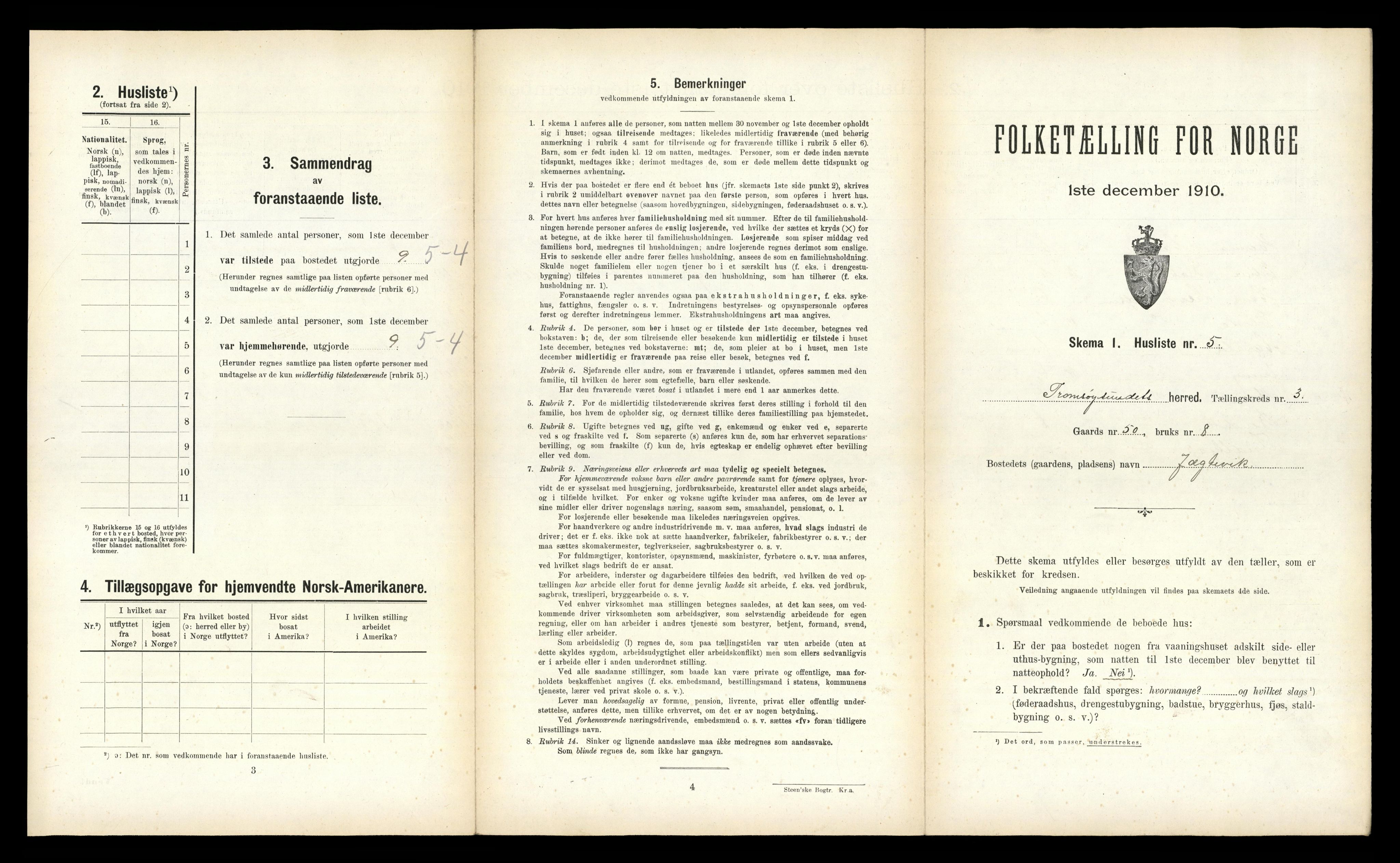 RA, 1910 census for Tromsøysund, 1910, p. 679