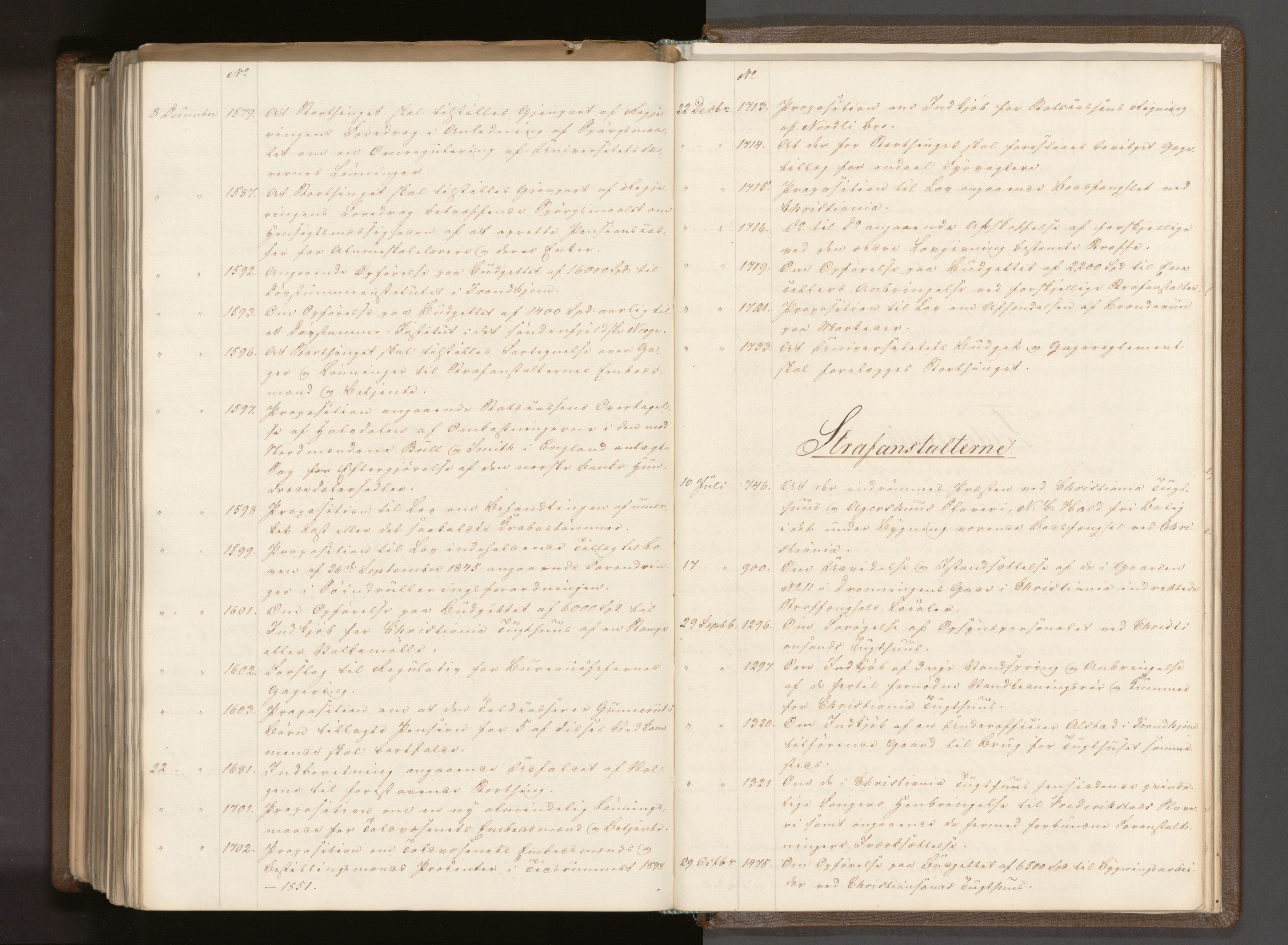 Statsrådssekretariatet, AV/RA-S-1001/A/Ab/L0066: Kgl. res. nr. 724-1743, 2. halvår, 1847