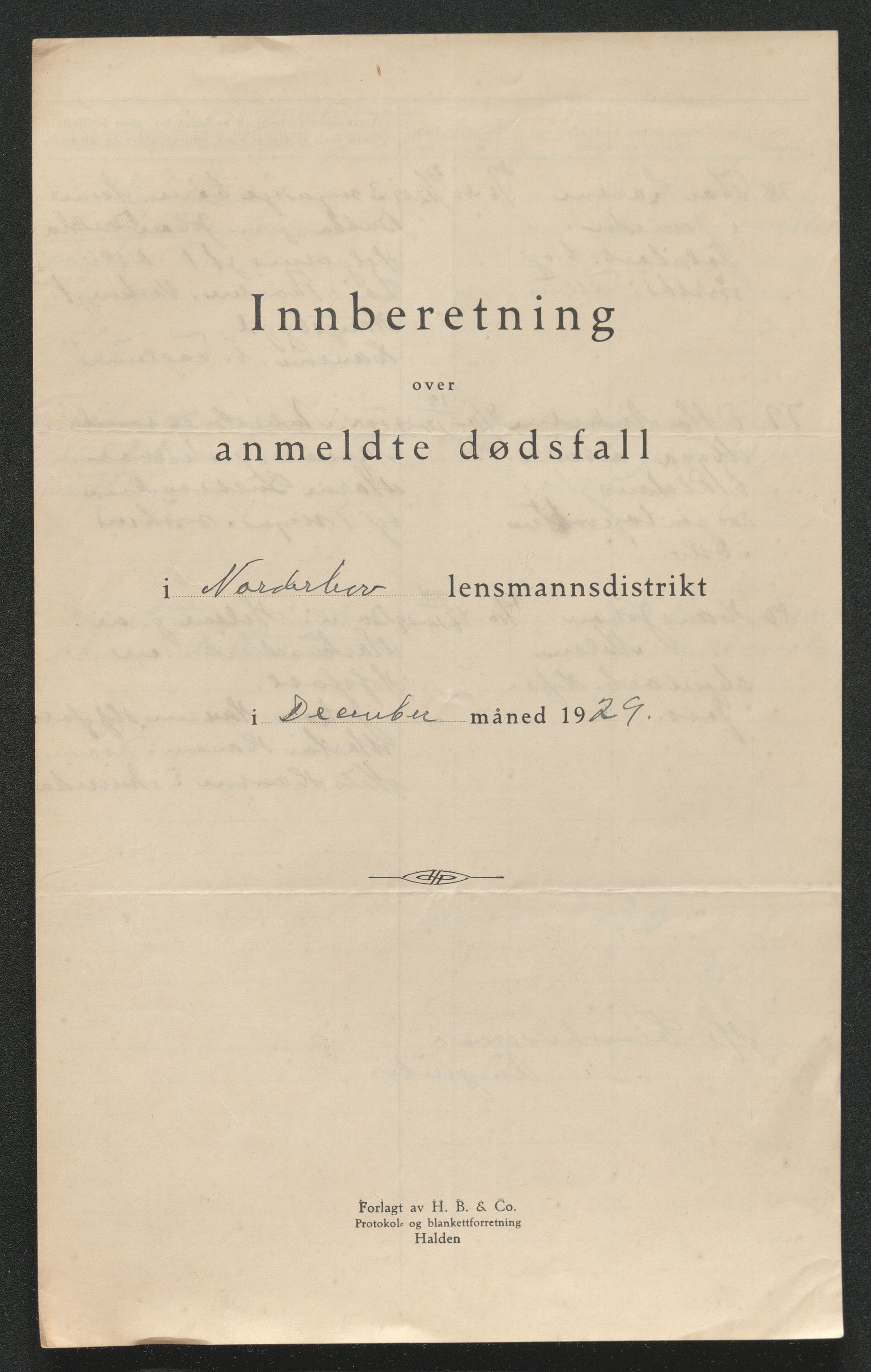 Ringerike sorenskriveri, SAKO/A-105/H/Ha/Hab/L0013: Dødsfallslister Norderhov, 1924-1930