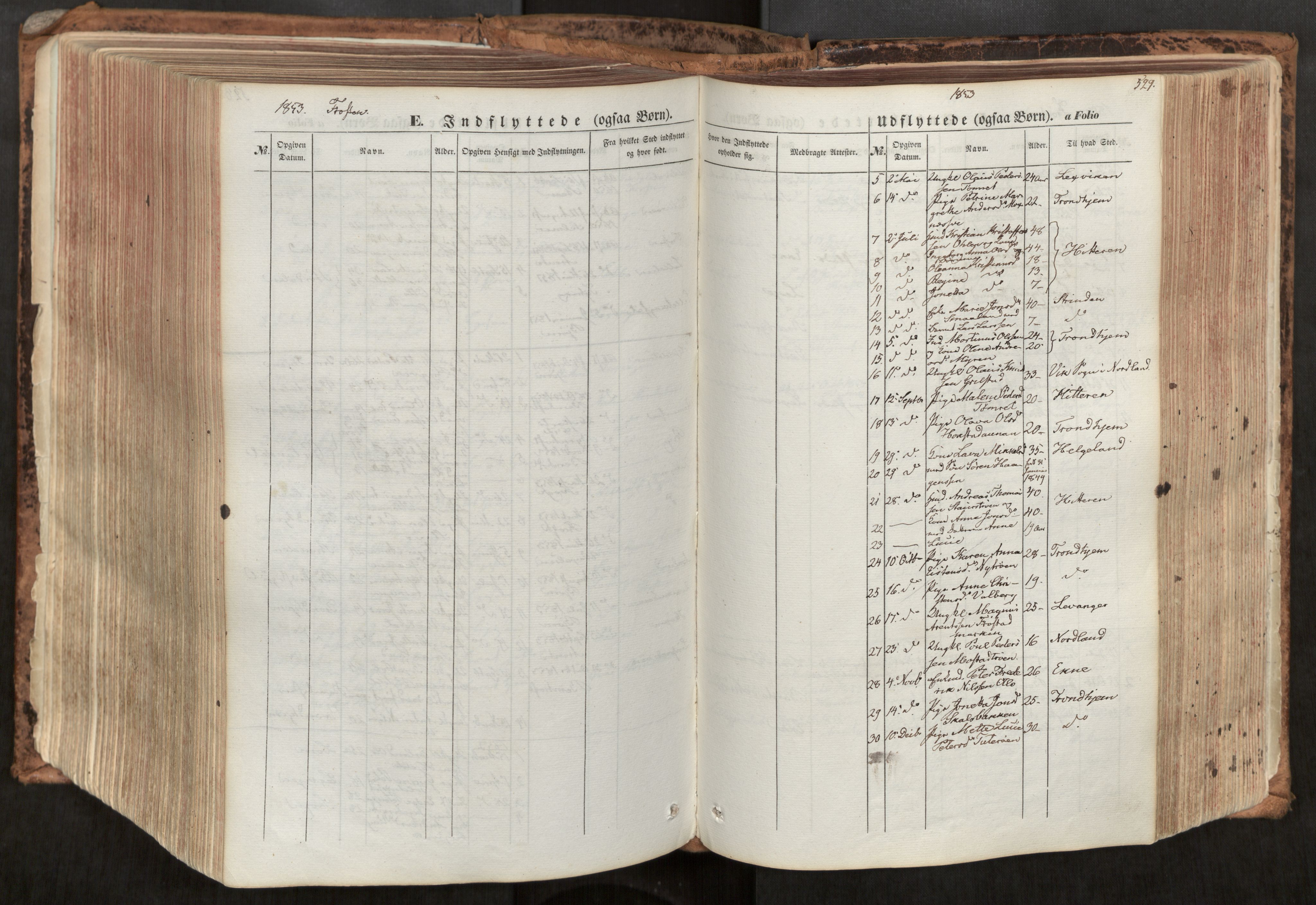 Ministerialprotokoller, klokkerbøker og fødselsregistre - Nord-Trøndelag, SAT/A-1458/713/L0116: Parish register (official) no. 713A07, 1850-1877, p. 529