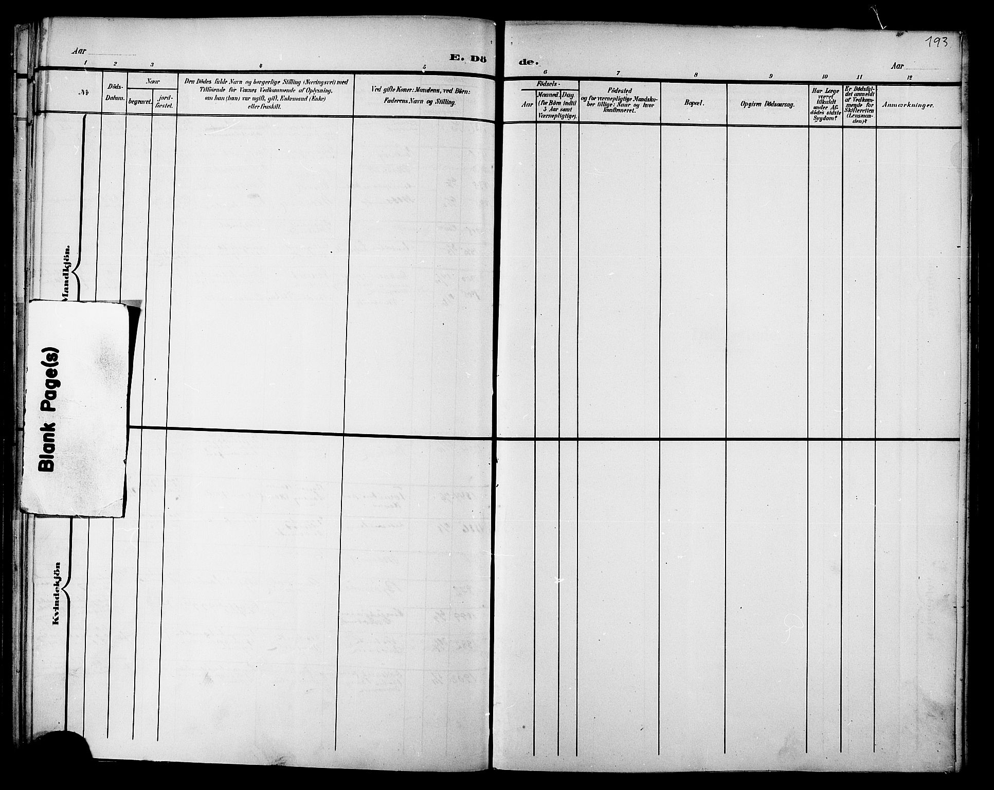 Ministerialprotokoller, klokkerbøker og fødselsregistre - Nord-Trøndelag, AV/SAT-A-1458/733/L0327: Parish register (copy) no. 733C02, 1888-1918, p. 193