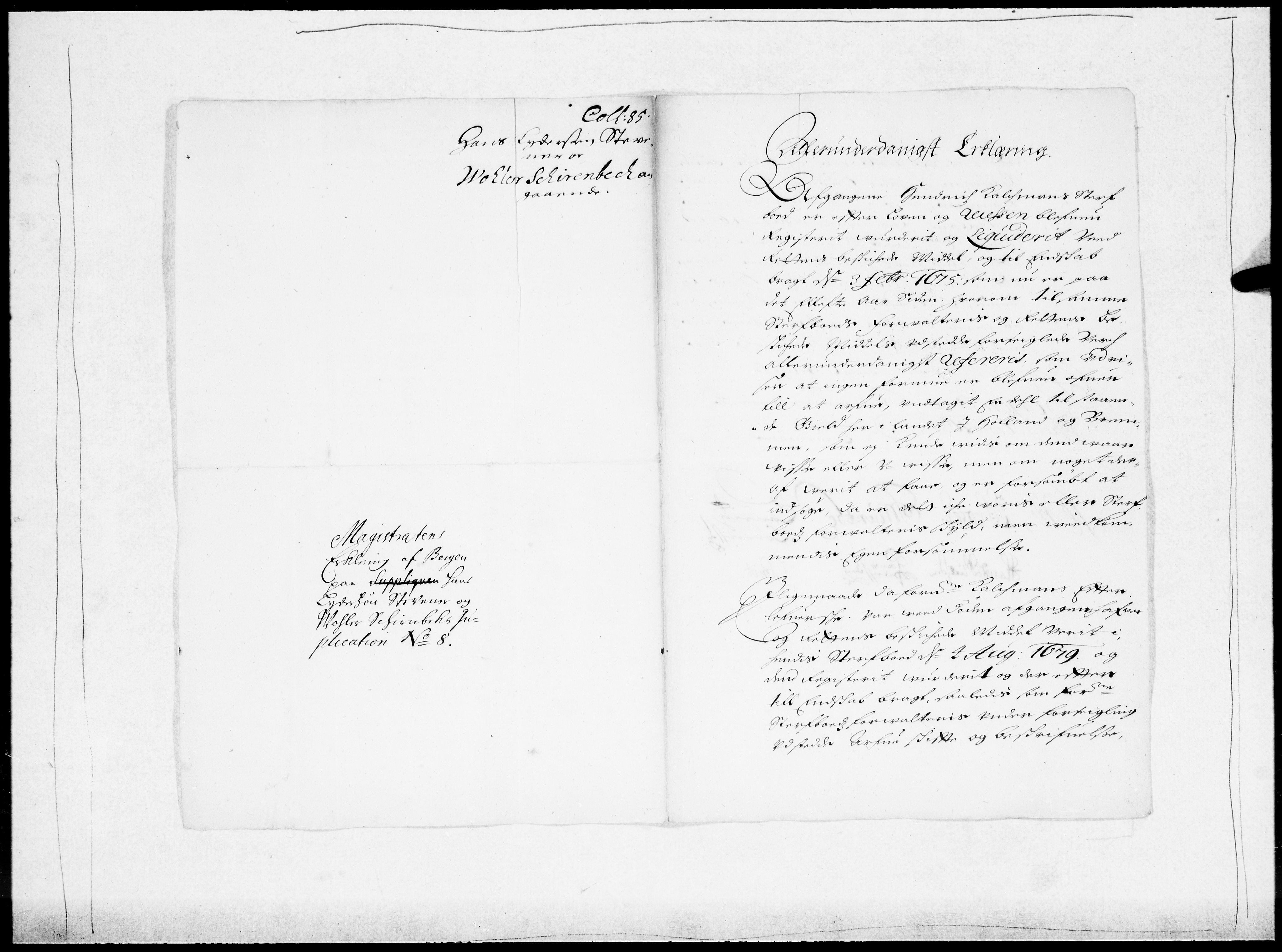 Danske Kanselli 1572-1799, AV/RA-EA-3023/F/Fc/Fcc/Fcca/L0040: Norske innlegg 1572-1799, 1686-1687, p. 215