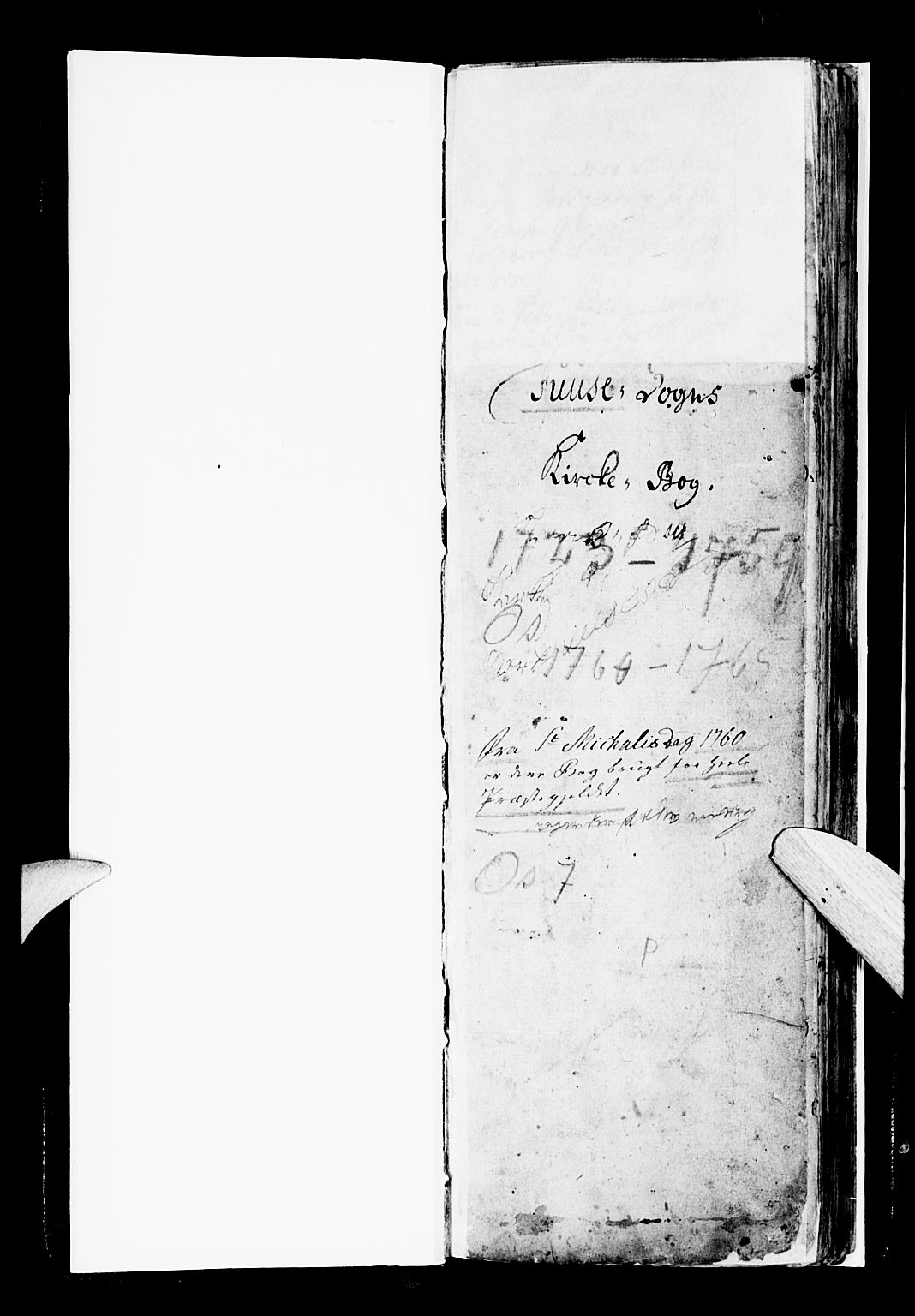 Os sokneprestembete, SAB/A-99929: Parish register (official) no. A 7, 1723-1760