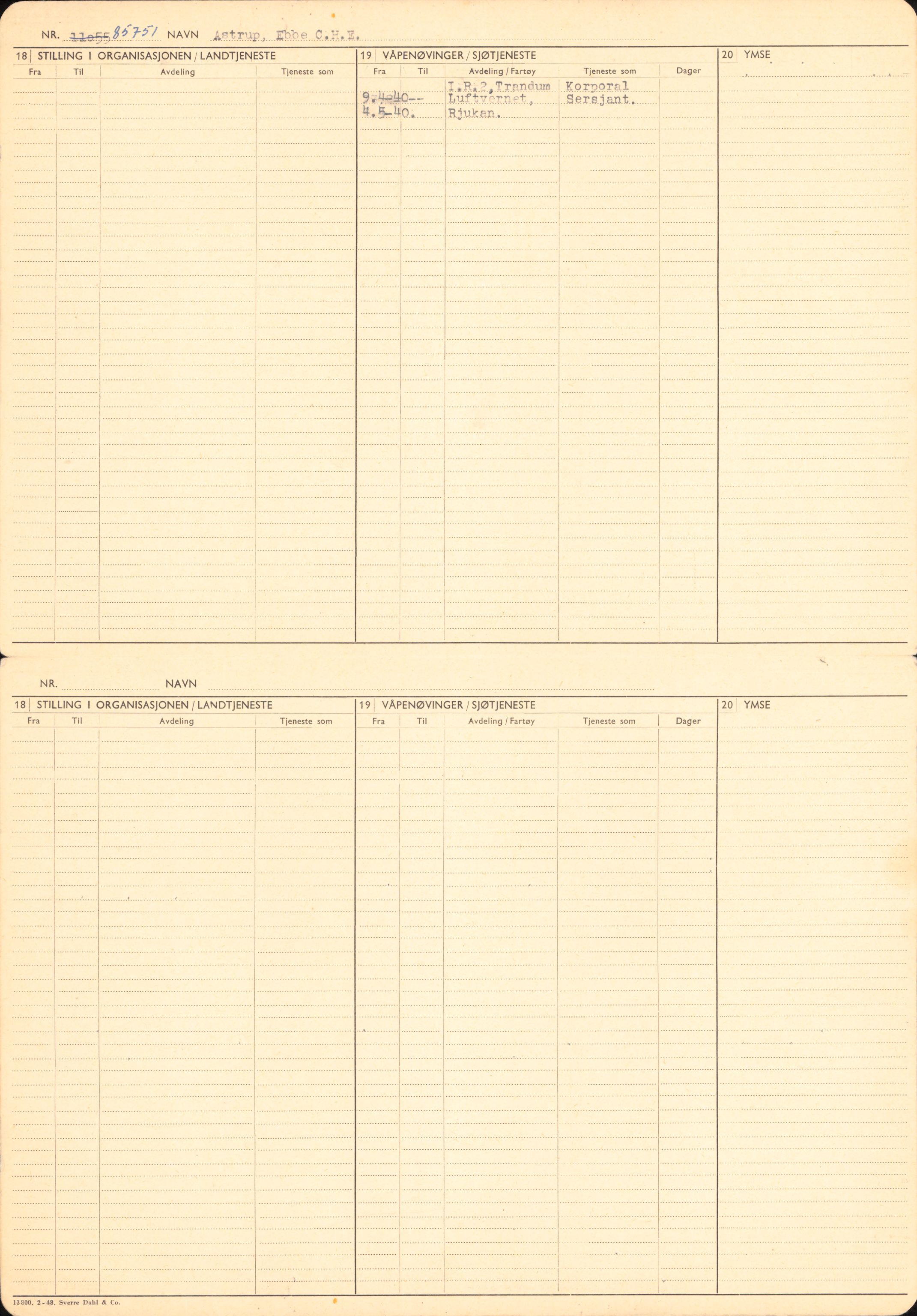 Forsvaret, Forsvarets overkommando/Luftforsvarsstaben, AV/RA-RAFA-4079/P/Pa/L0024: Personellpapirer, 1910, p. 24