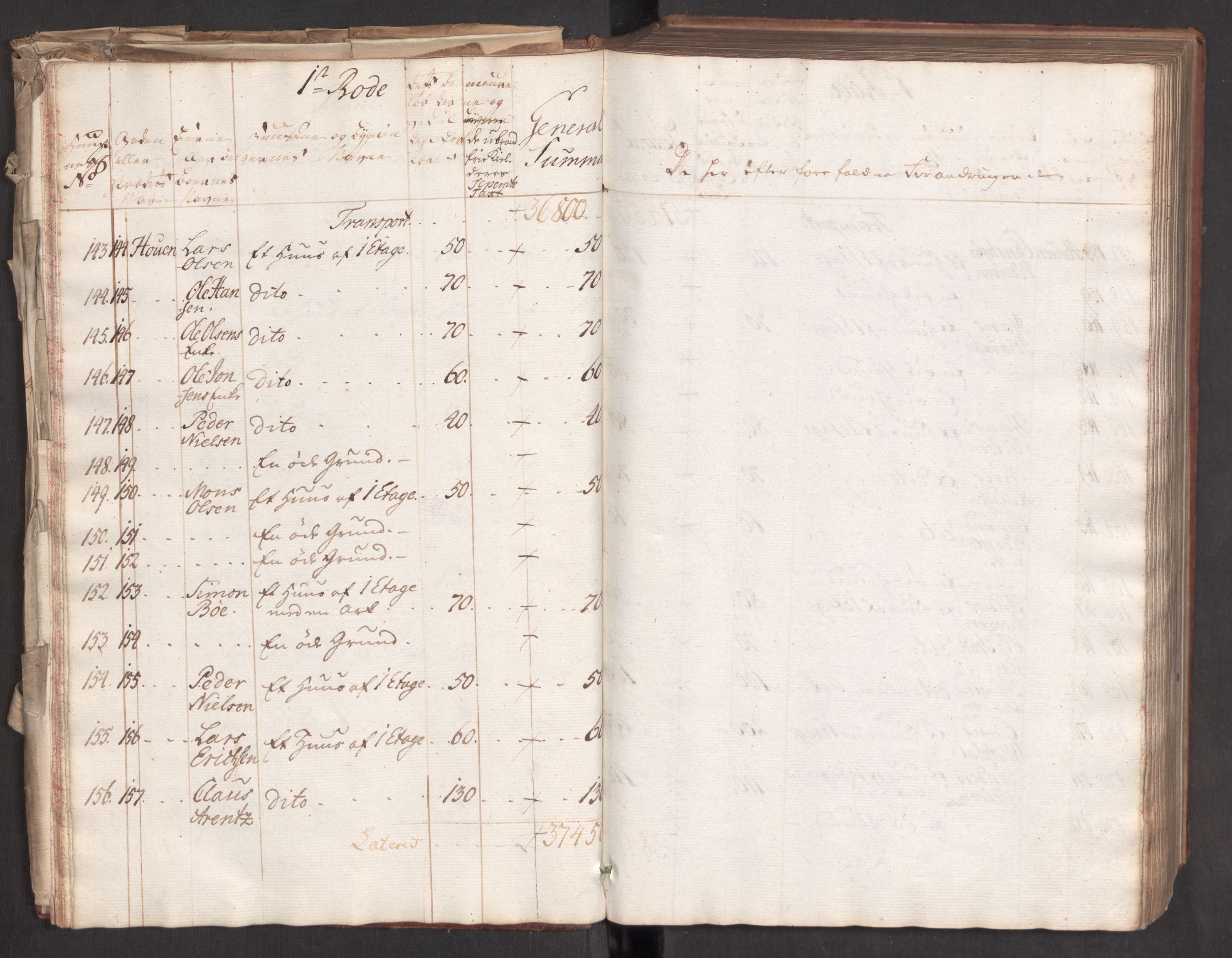 Kommersekollegiet, Brannforsikringskontoret 1767-1814, AV/RA-EA-5458/F/Fa/L0004b/0001: Bergen / Branntakstprotokoll, 1777