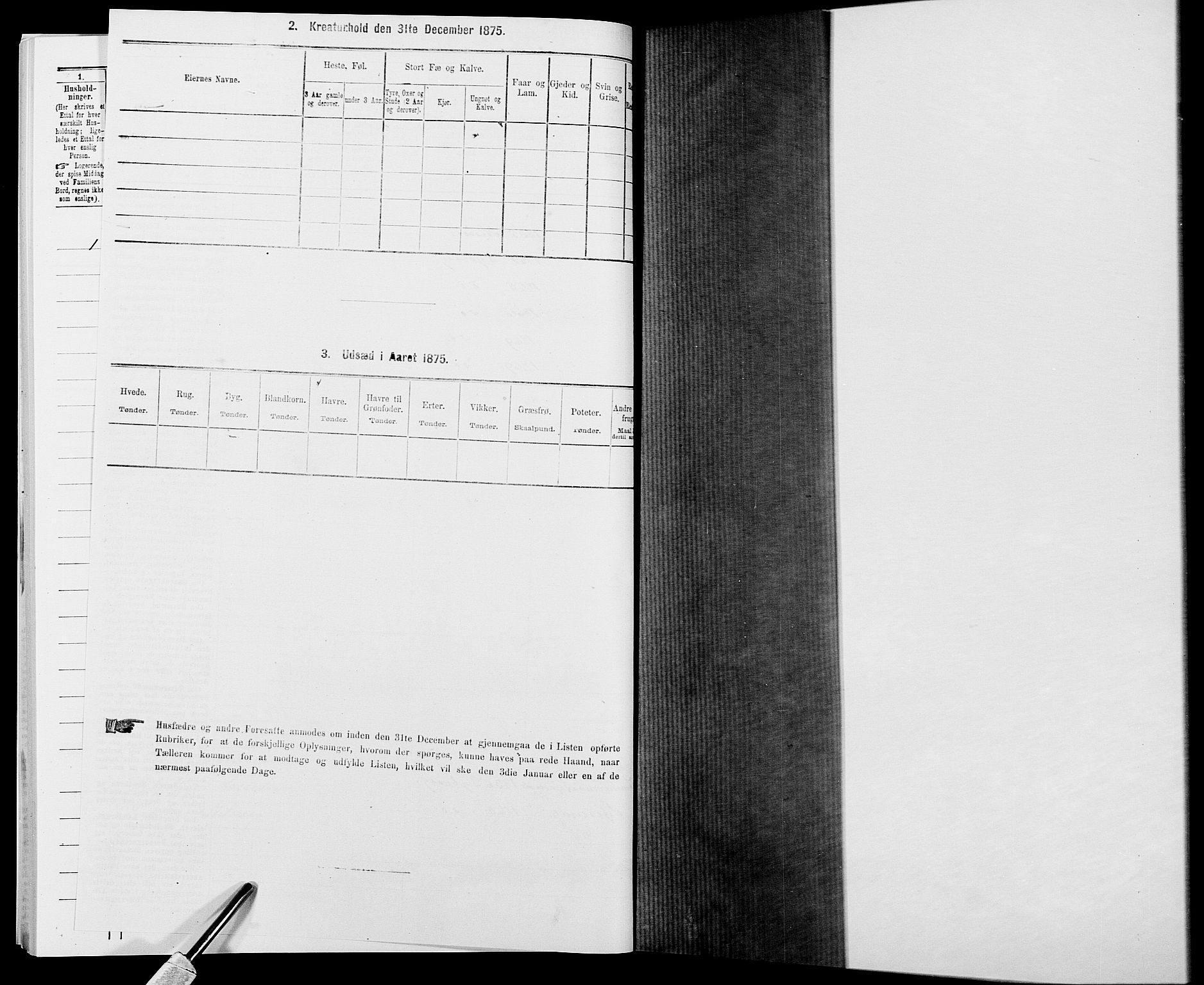 SAK, 1875 census for 0915P Dypvåg, 1875, p. 255