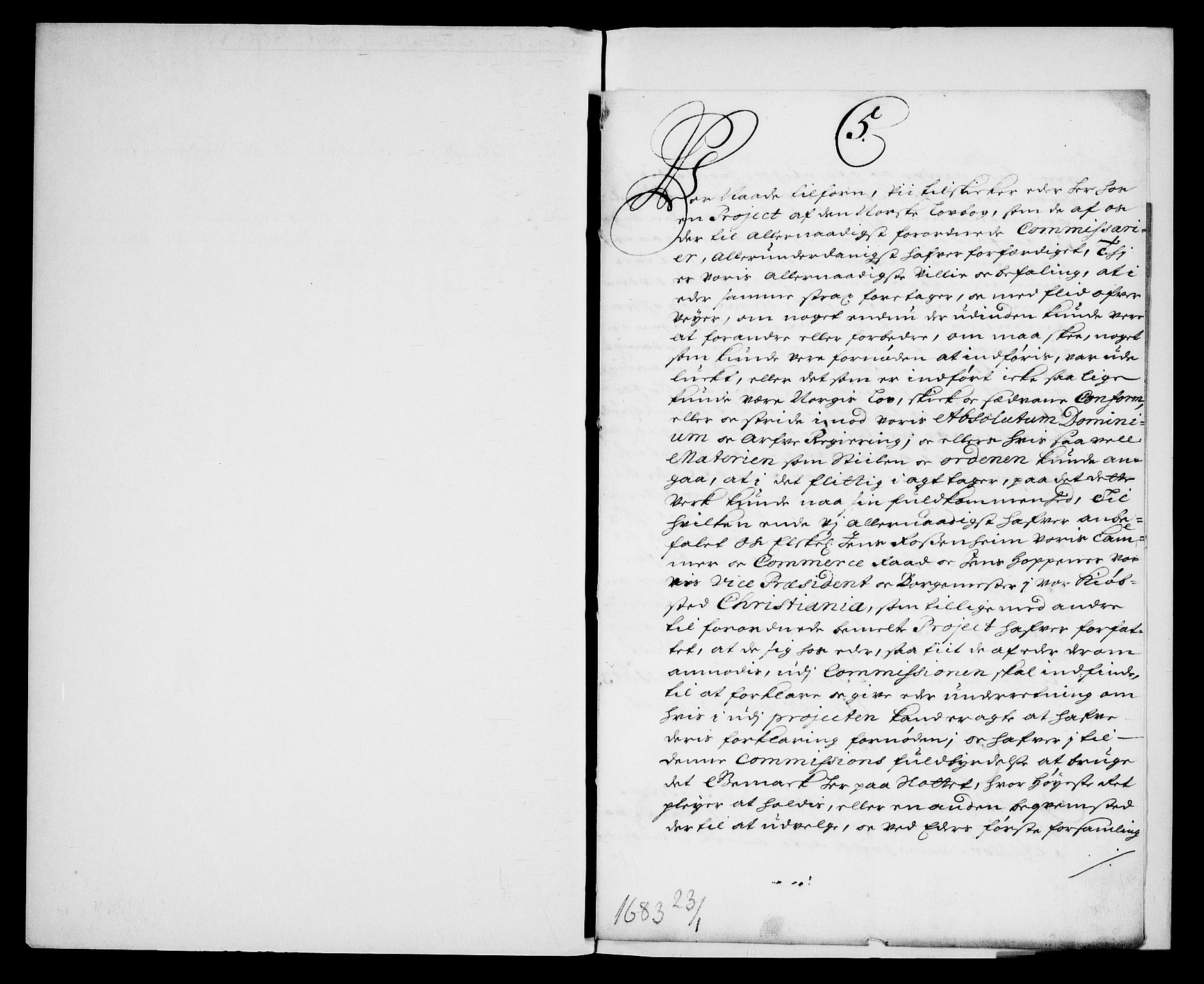 Danske Kanselli, Skapsaker, RA/EA-4061/G/L0008: Tillegg til skapsakene, 1666-1688, p. 285