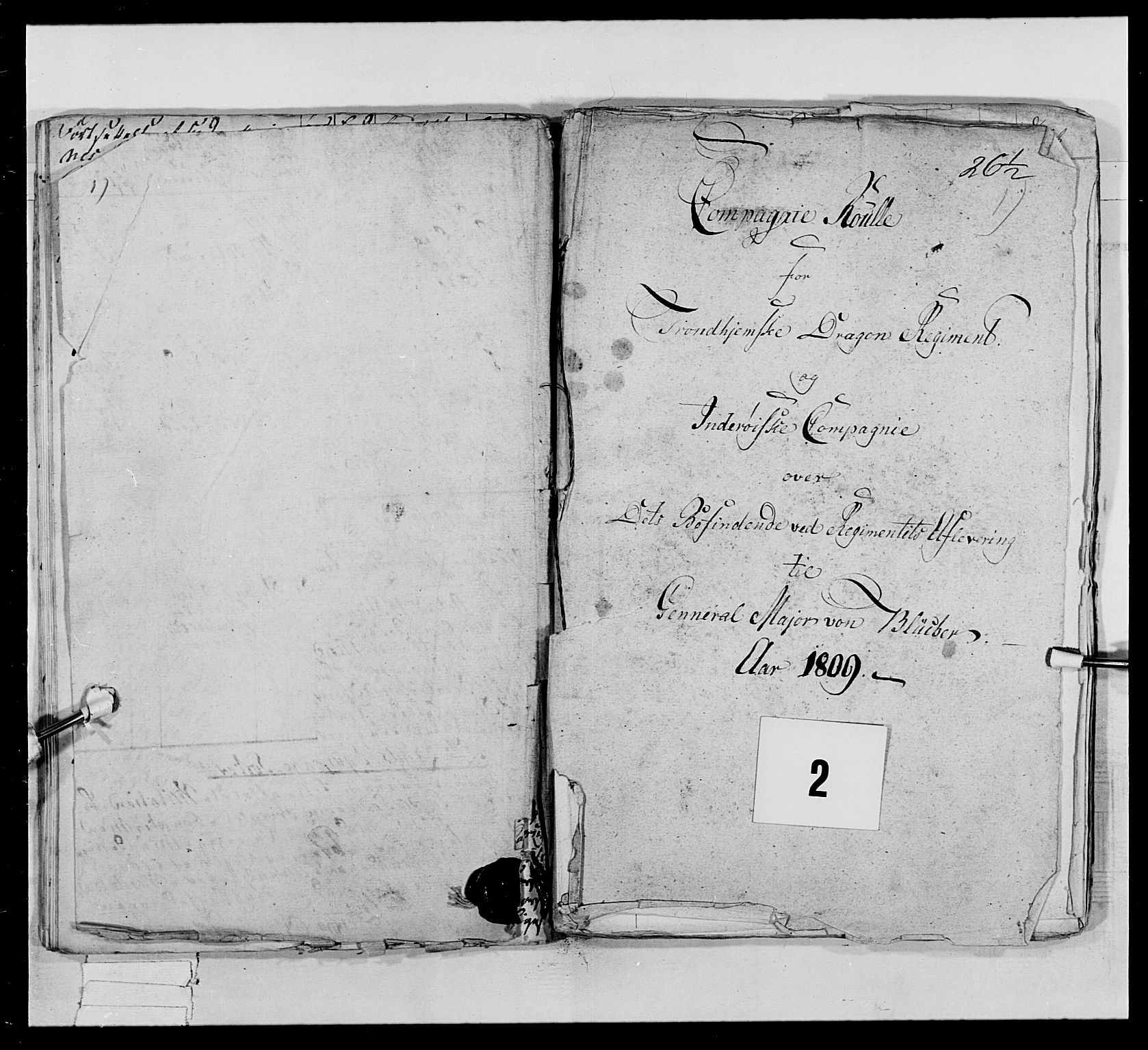 Generalitets- og kommissariatskollegiet, Det kongelige norske kommissariatskollegium, AV/RA-EA-5420/E/Eh/L0022b: Trondheimske dragonregiment, 1809-1811, p. 29