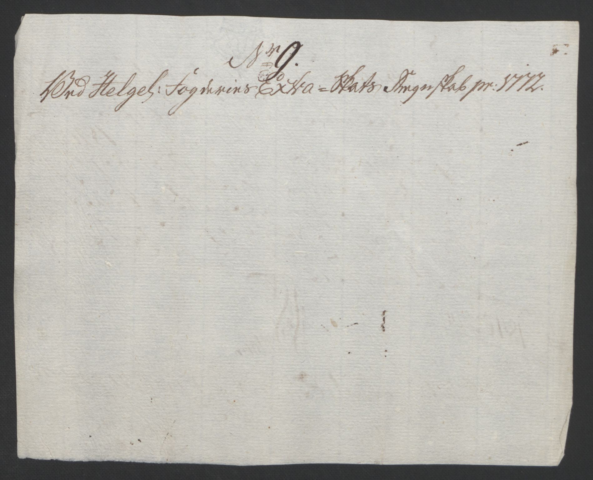 Rentekammeret inntil 1814, Reviderte regnskaper, Fogderegnskap, RA/EA-4092/R65/L4573: Ekstraskatten Helgeland, 1762-1772, p. 437