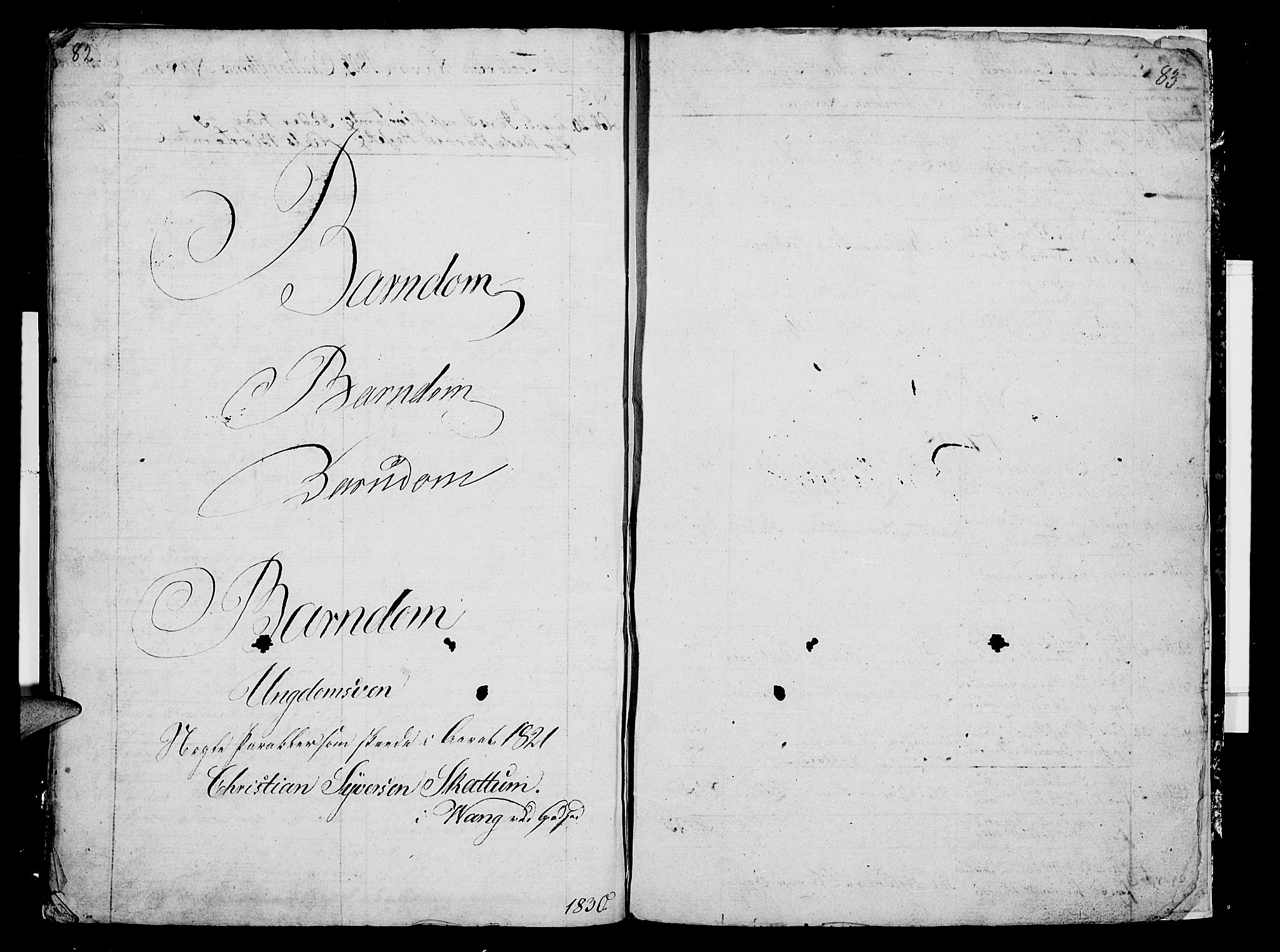 Vang prestekontor, Hedmark, SAH/PREST-008/H/Ha/Hab/L0002: Parish register (copy) no. 2, 1797-1803, p. 82-83
