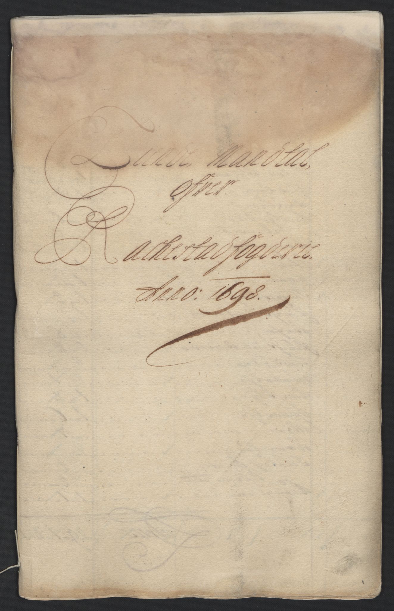 Rentekammeret inntil 1814, Reviderte regnskaper, Fogderegnskap, AV/RA-EA-4092/R07/L0288: Fogderegnskap Rakkestad, Heggen og Frøland, 1698, p. 27