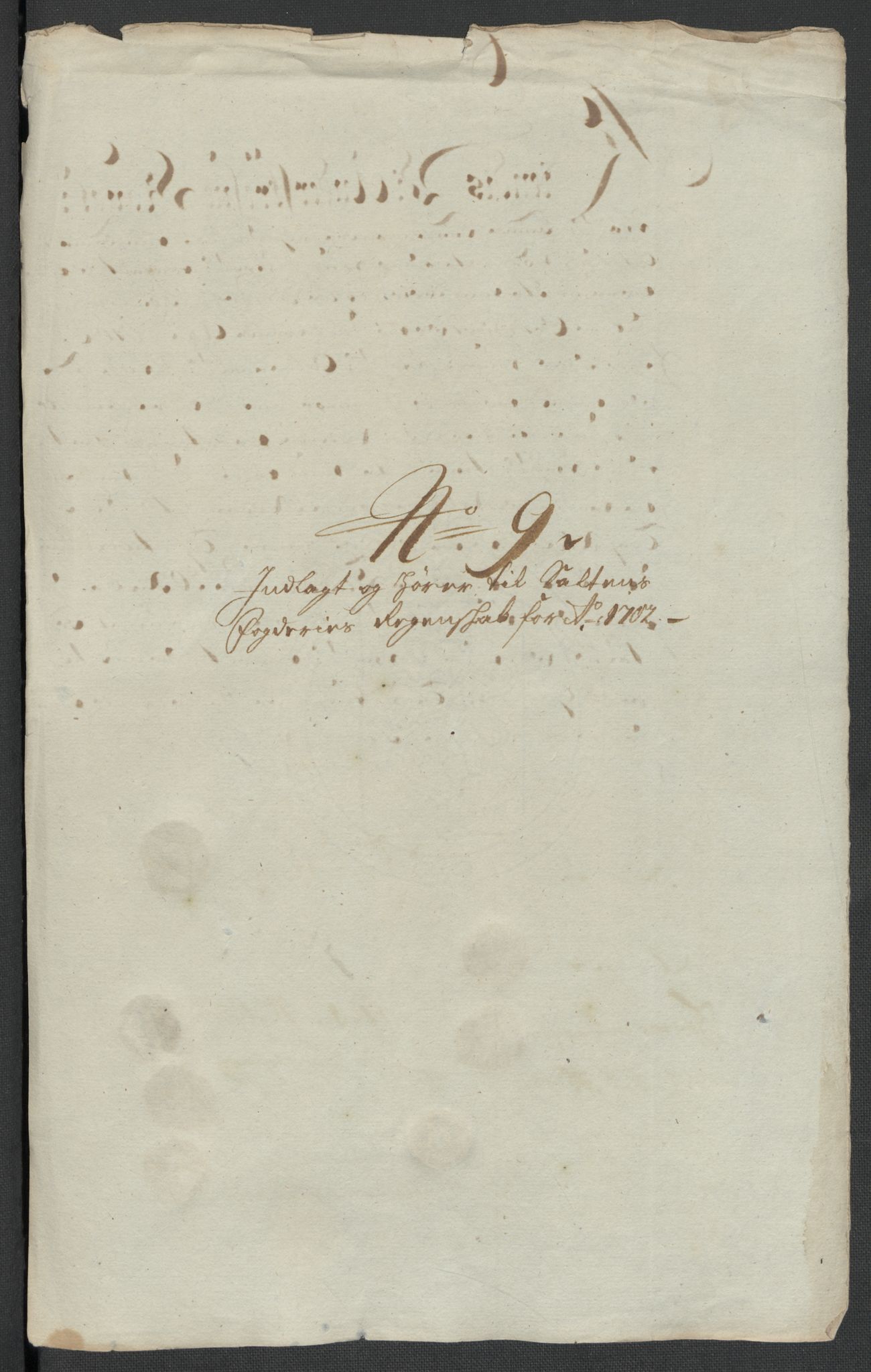 Rentekammeret inntil 1814, Reviderte regnskaper, Fogderegnskap, AV/RA-EA-4092/R66/L4580: Fogderegnskap Salten, 1701-1706, p. 149