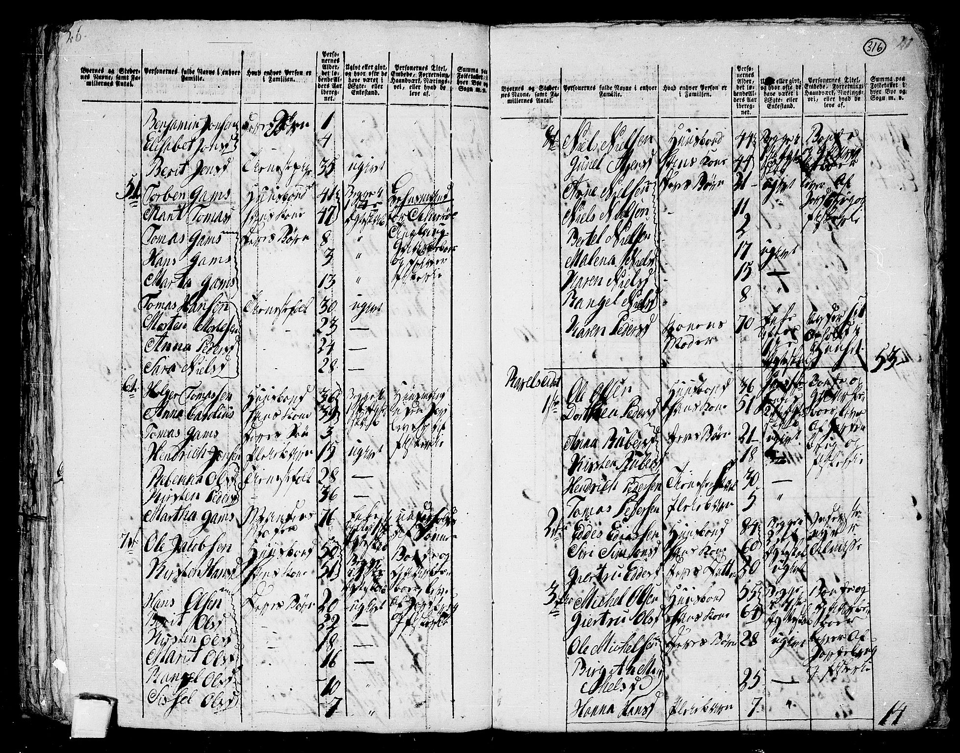 RA, 1801 census for 1941P Skjervøy, 1801, p. 315b-316a