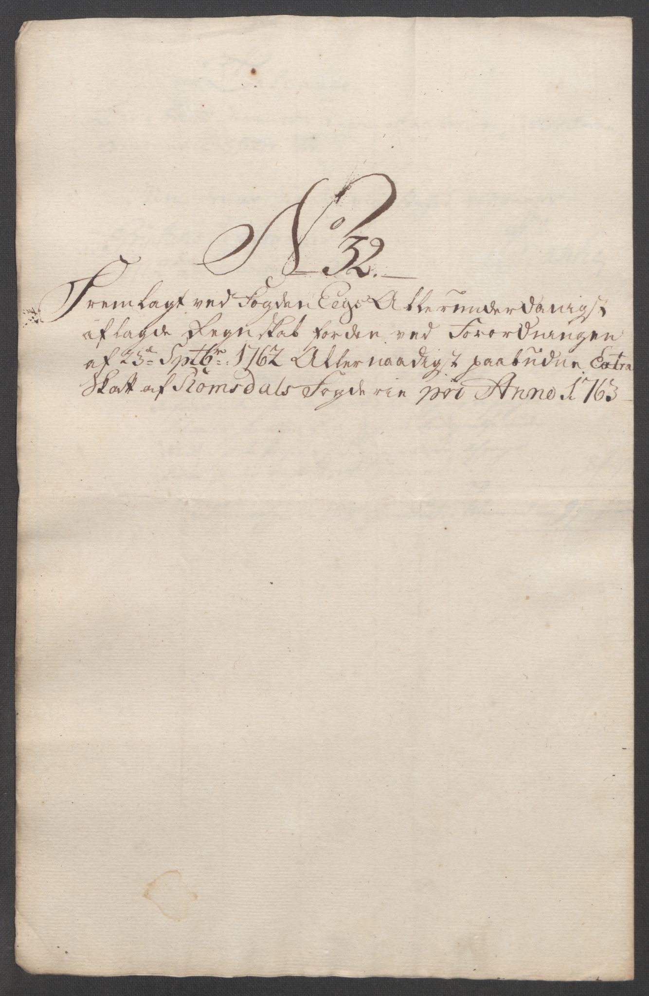 Rentekammeret inntil 1814, Reviderte regnskaper, Fogderegnskap, RA/EA-4092/R55/L3730: Ekstraskatten Romsdal, 1762-1763, p. 432