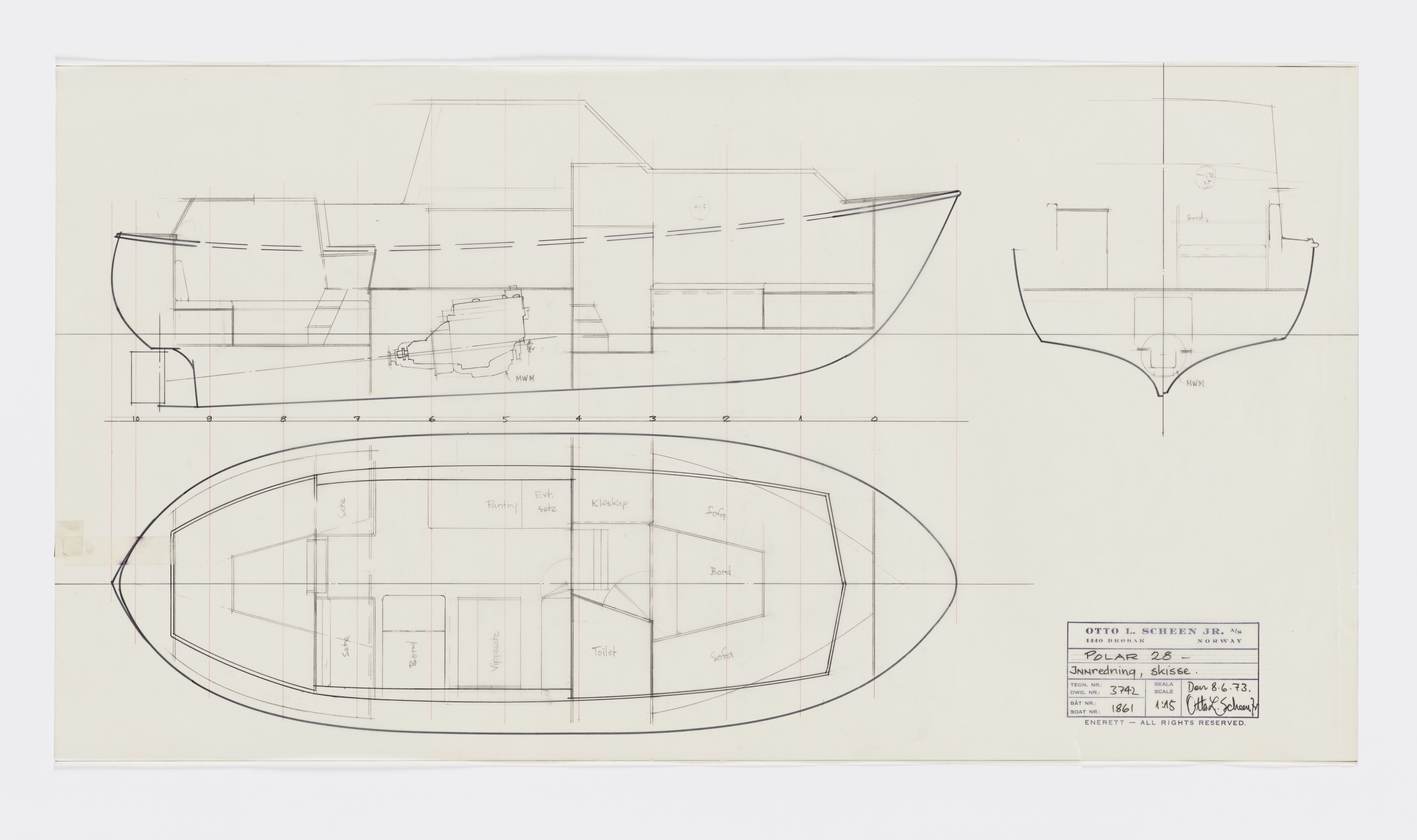 Furuholmen & Scheen, AFM/OM-1003/T/Ta/L0022/0001: Polar / Scheen, 1973-1994