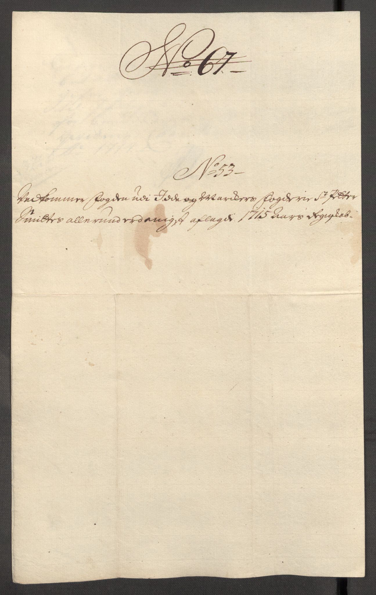 Rentekammeret inntil 1814, Reviderte regnskaper, Fogderegnskap, RA/EA-4092/R01/L0023: Fogderegnskap Idd og Marker, 1715-1716, p. 261